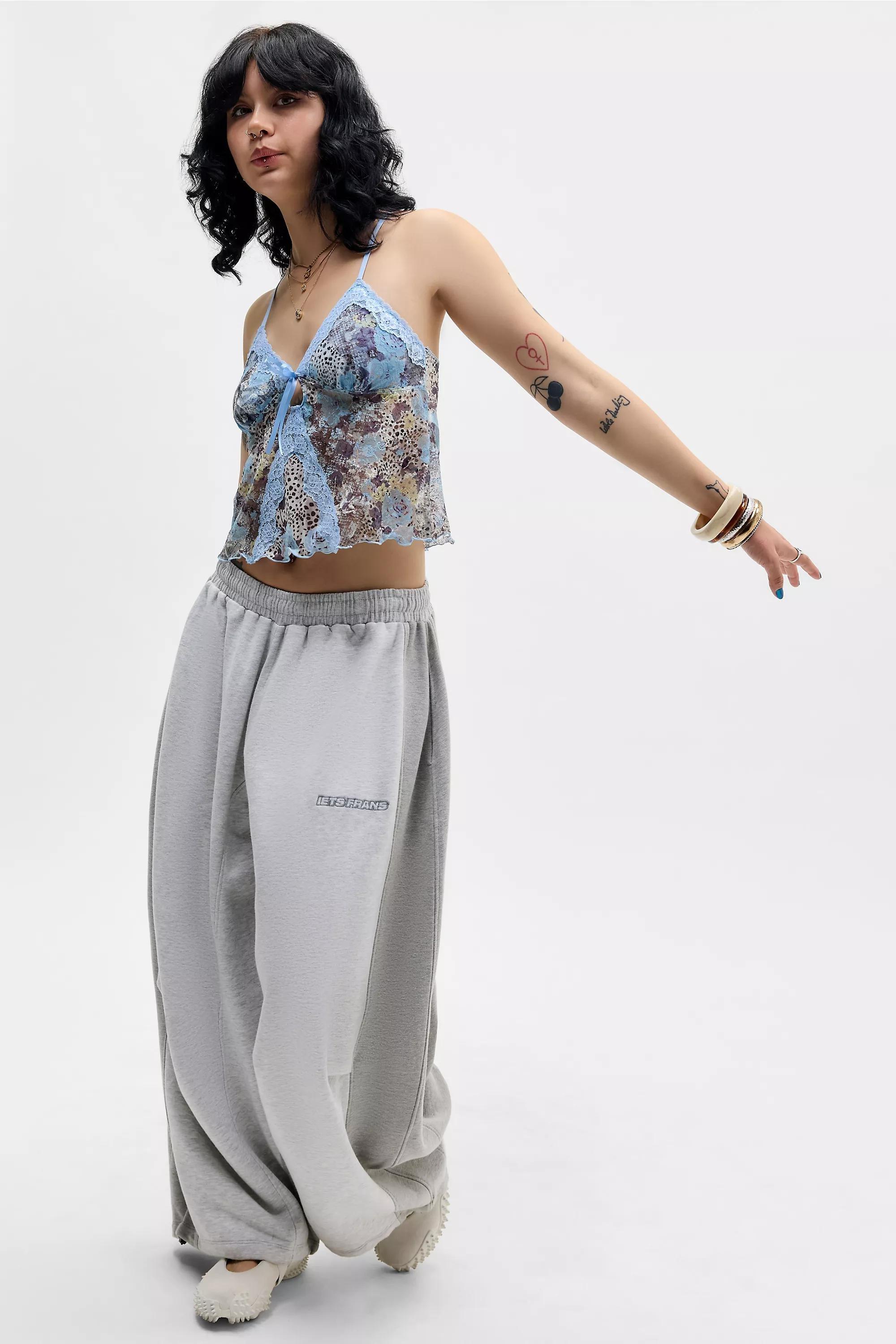 Blue Out From Under Blue Robyn Floral Animal Tank Top, BL MOTIF, large image number 0