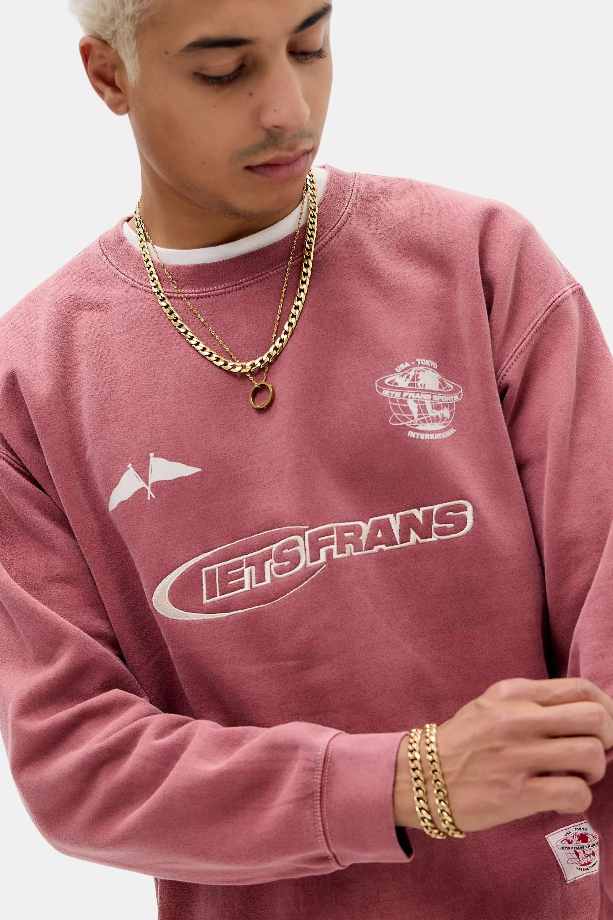 Red Iets Frans...Football Sweatshirt, RED, medium