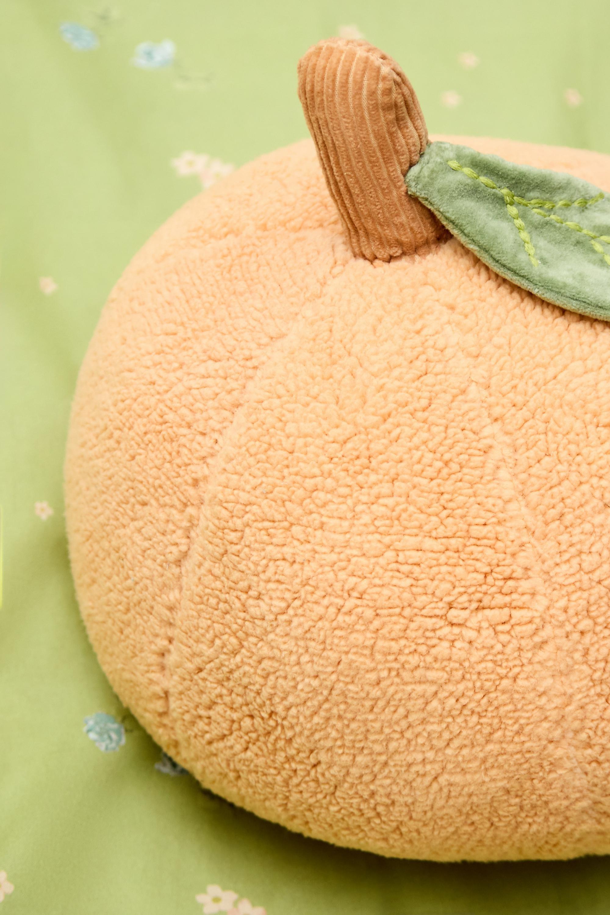 ORANGE Peach Cushion, ORANGE, medium