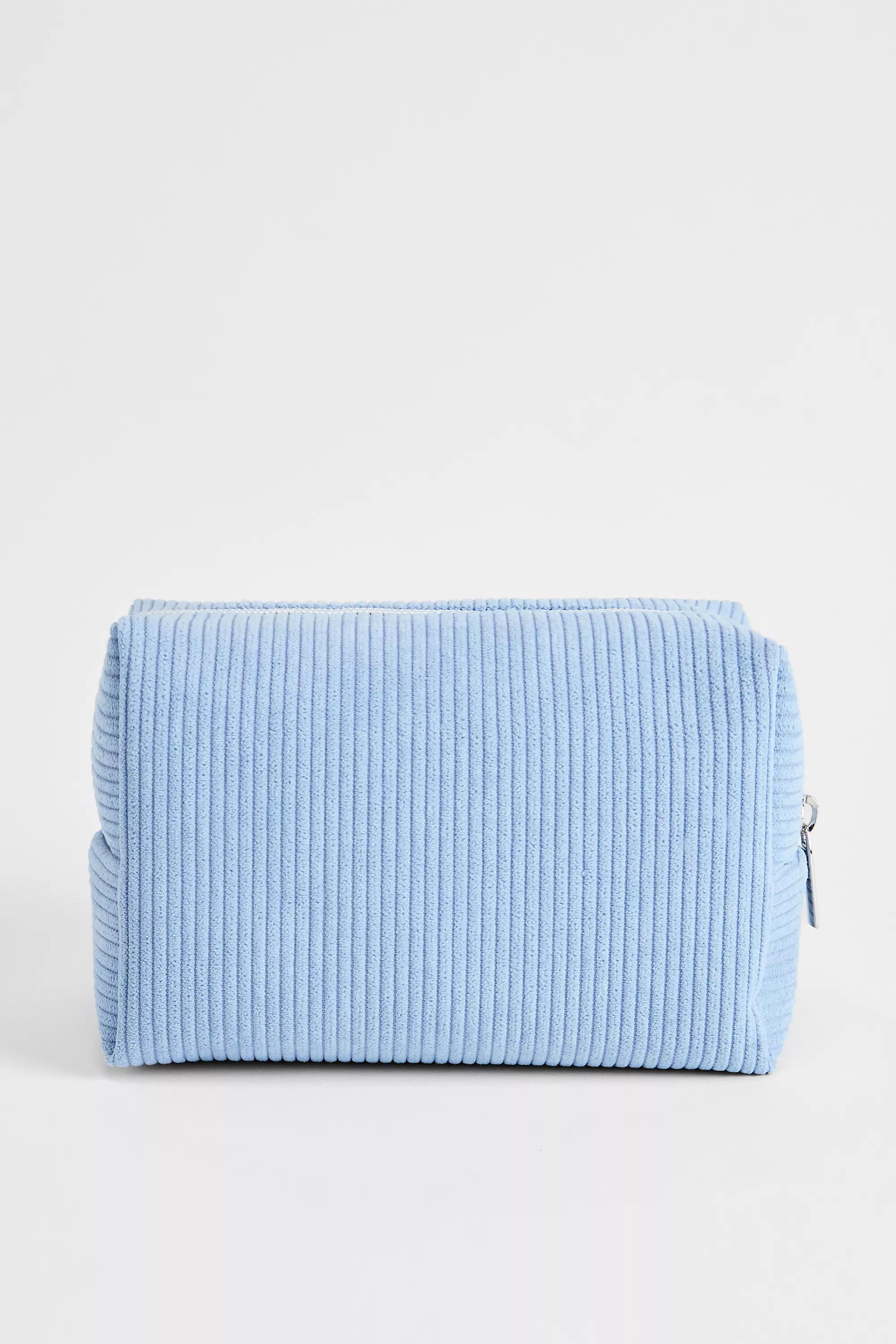 Blue Skinnydip Miffy Corduroy Makeup Bag, BLUE, large image number 3