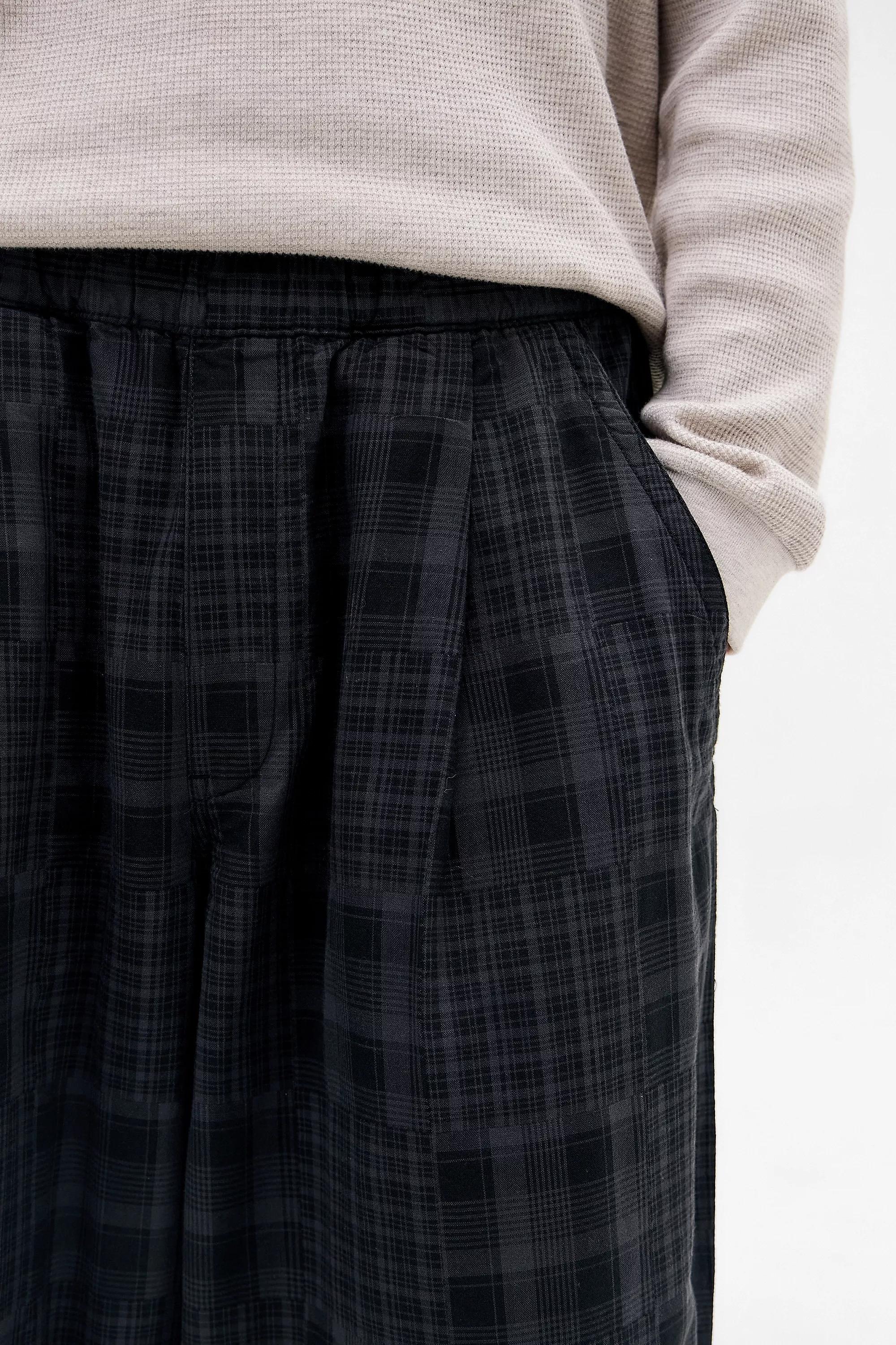 Multicolour Bdg Bobbi Patch Check Cocoon Trousers, ASSORT, large image number 2