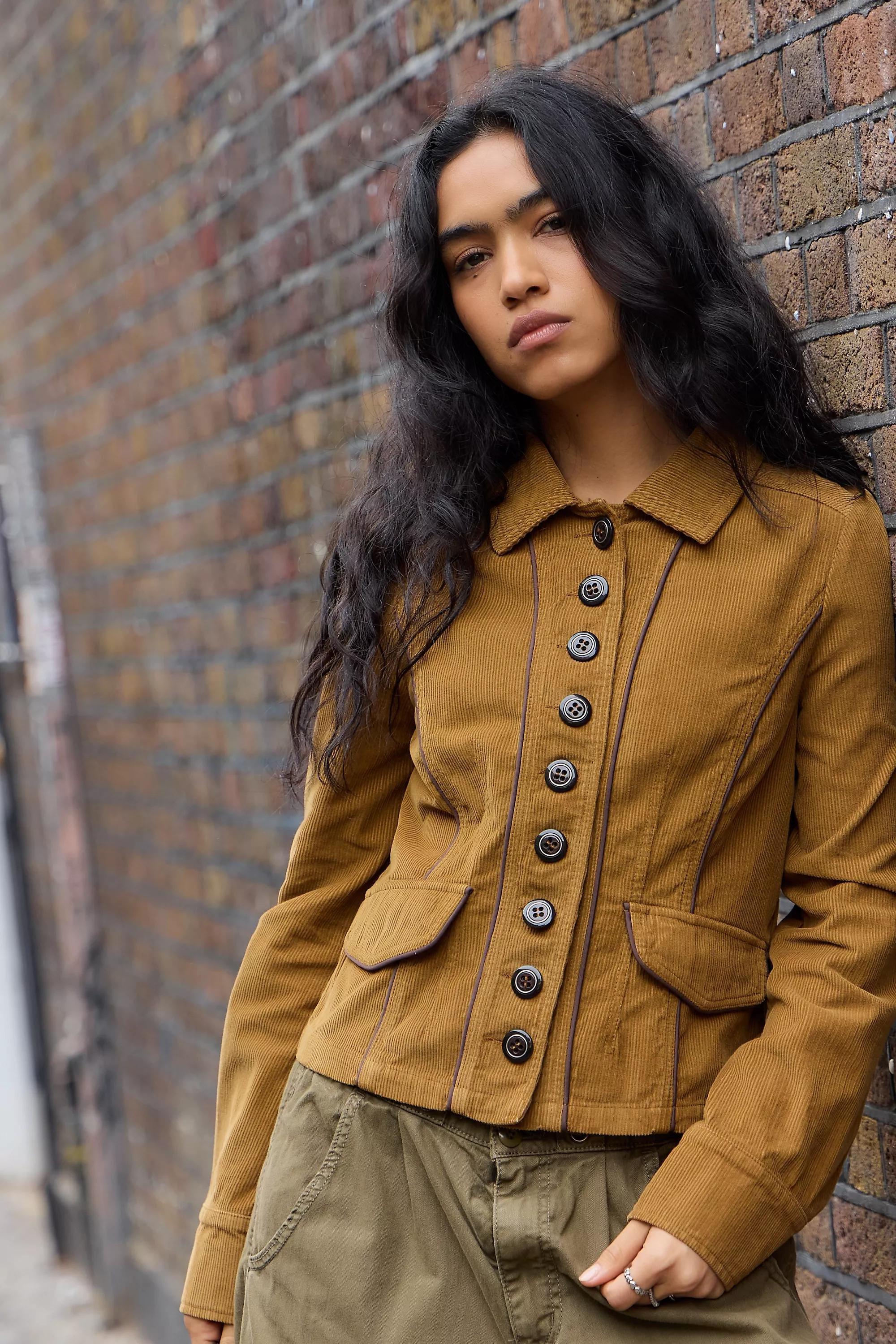 CAMEL BDG Aubry Corduroy Jacket, A301_0225, large image number 0