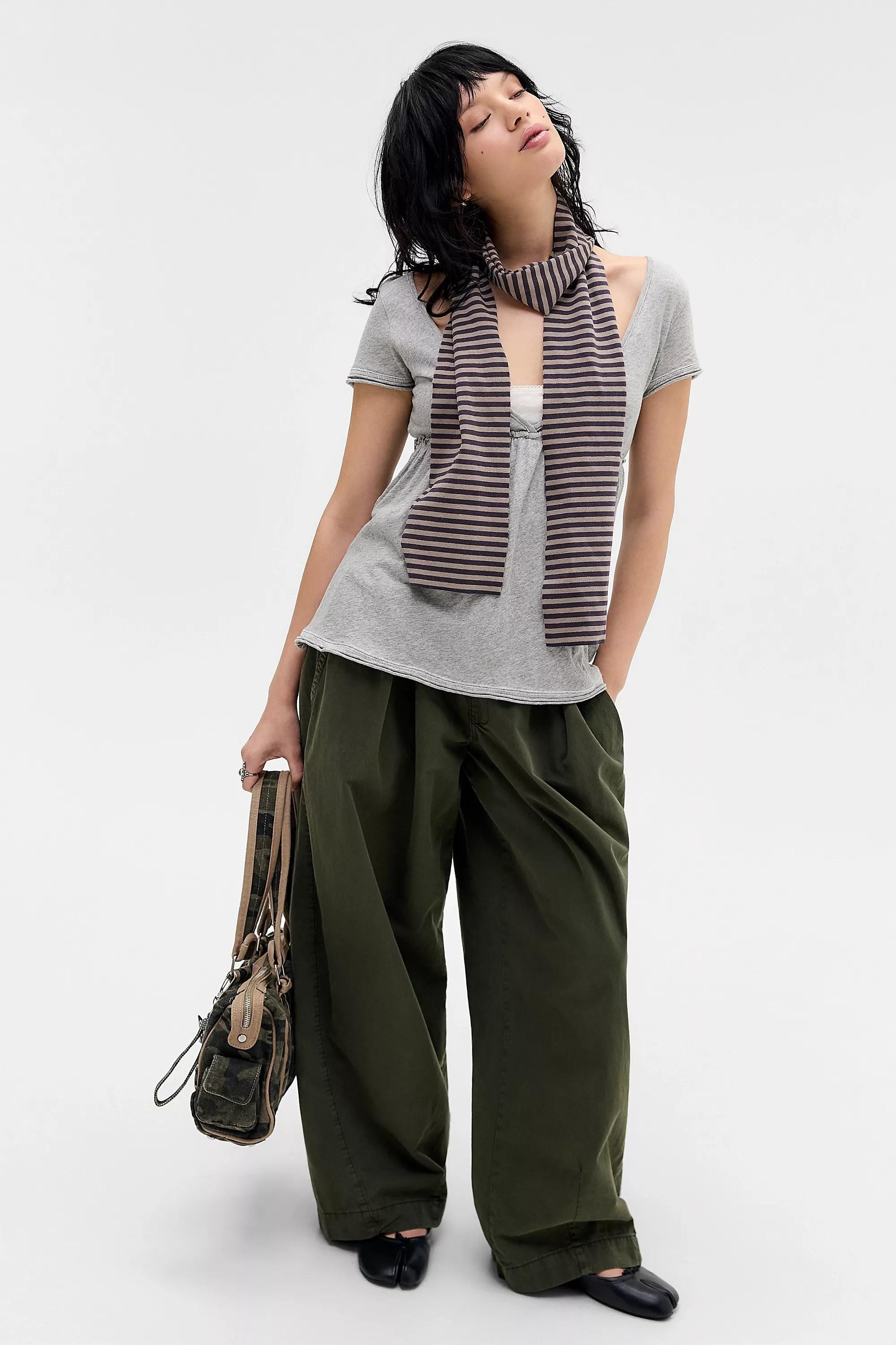 Grey Bdg Tina Babydoll Top, GREY, large image number 1