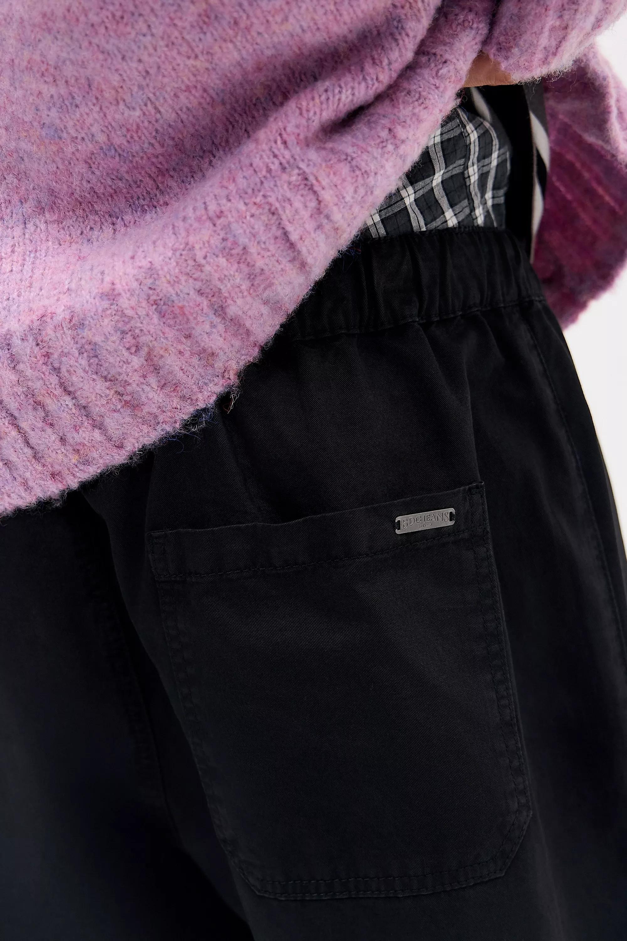 Black Bdg Bobbi Trousers, BLK, large image number 3