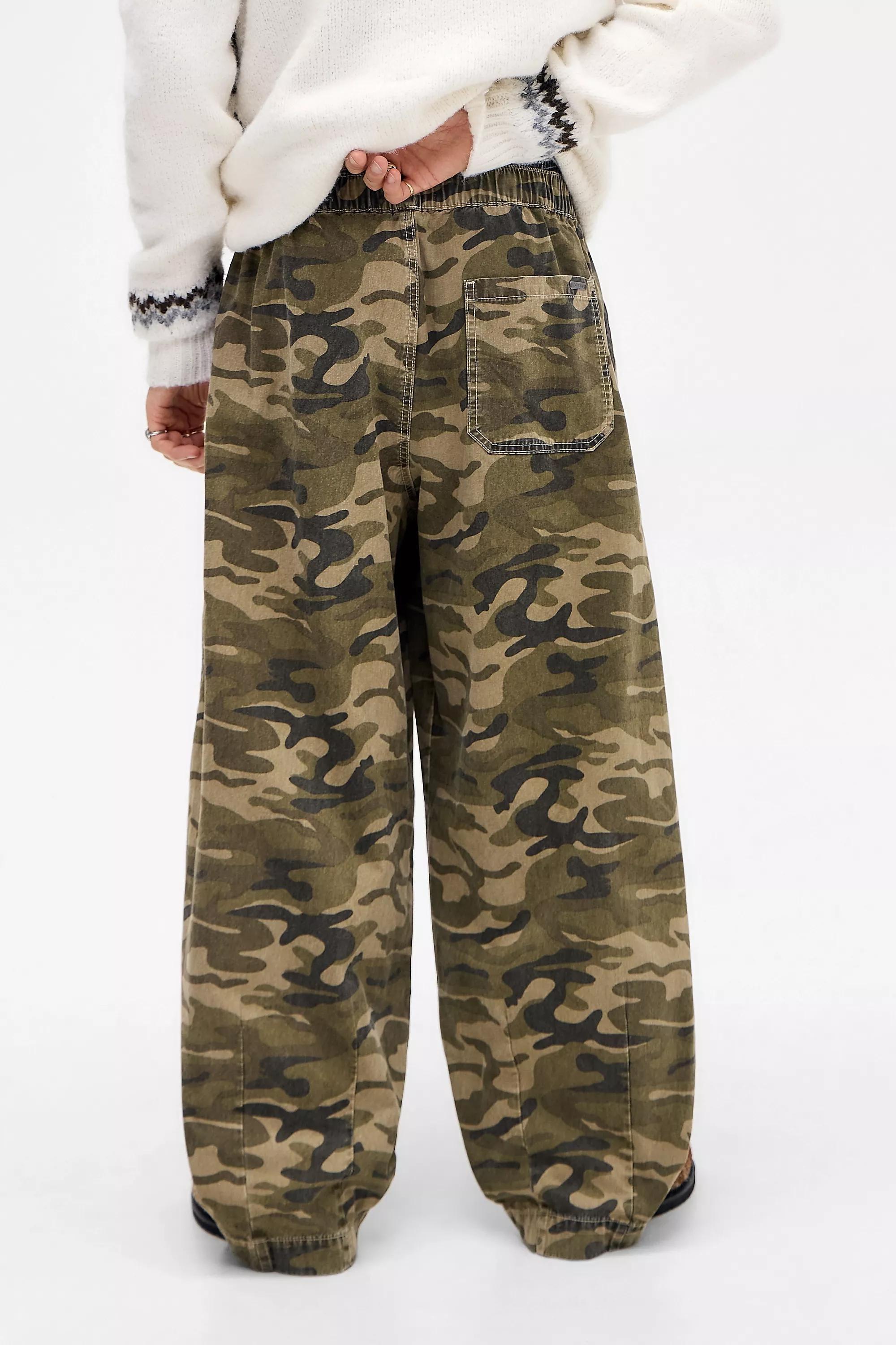 Multicolour Bdg Bobbi Camo Cocoon Trousers, ASSORT, large image number 2