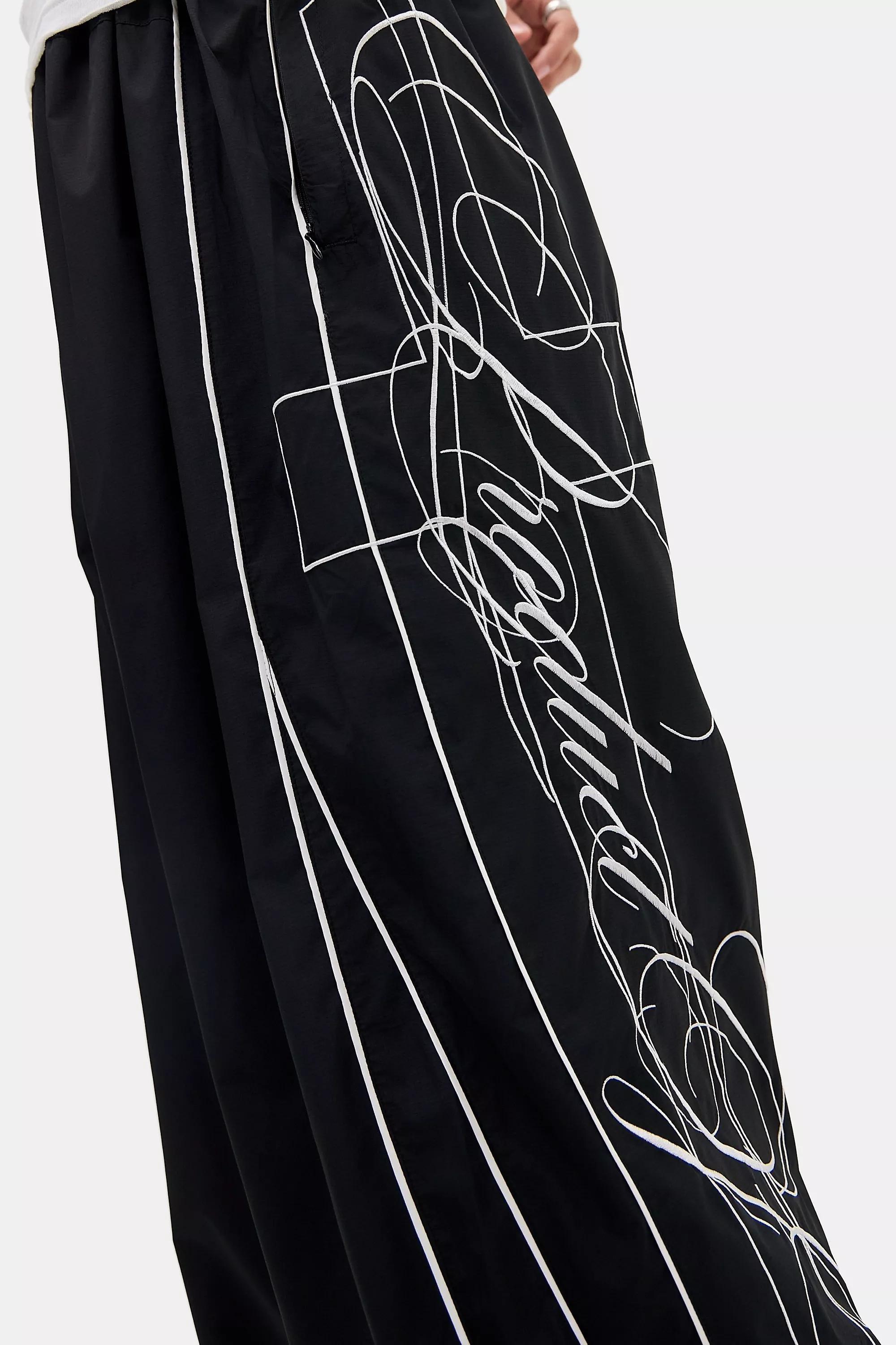 Black Jaded London Tracksuit Bottoms, BLK, large image number 2