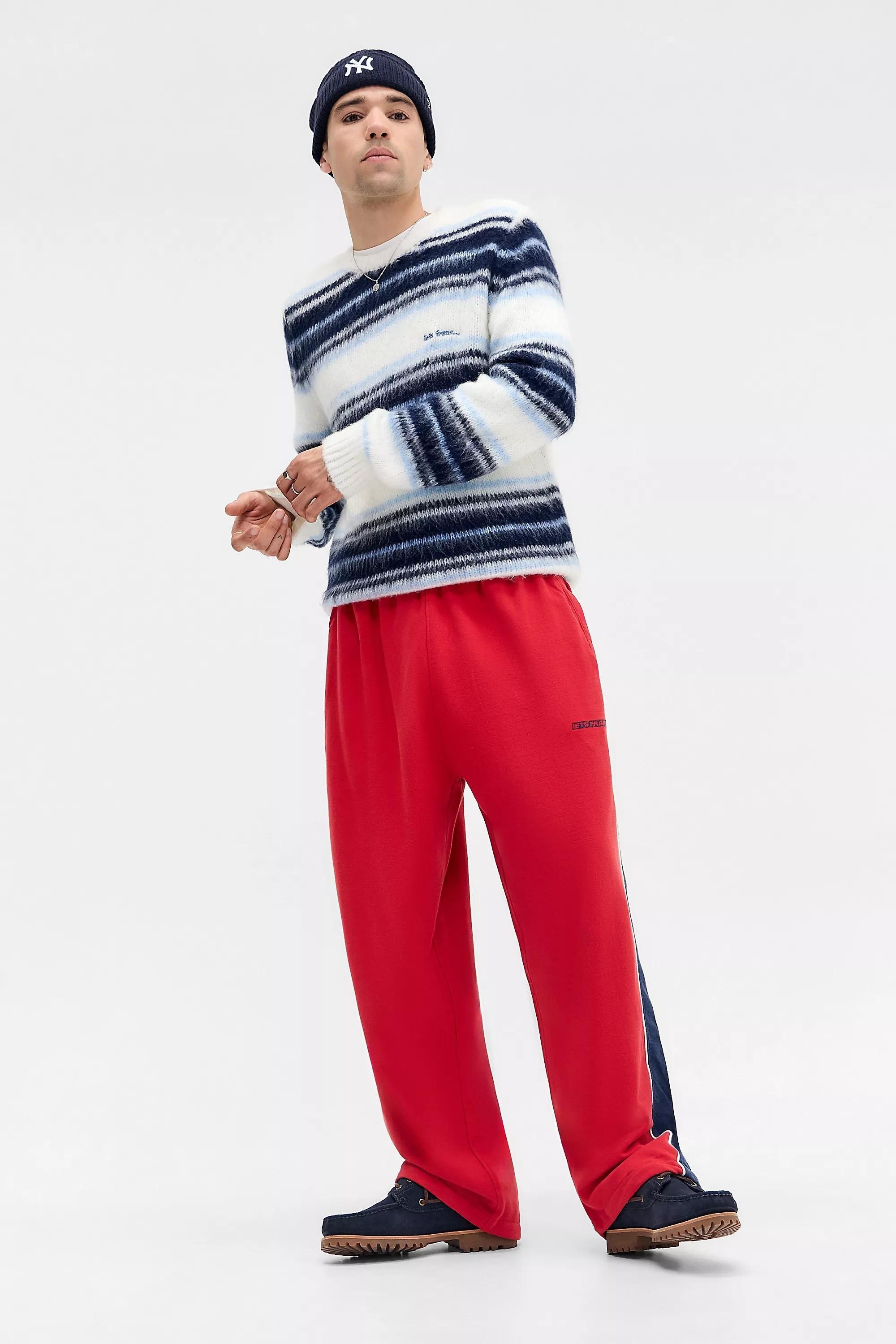 Red iets frans... Red Panel Harri Joggers, RED, medium