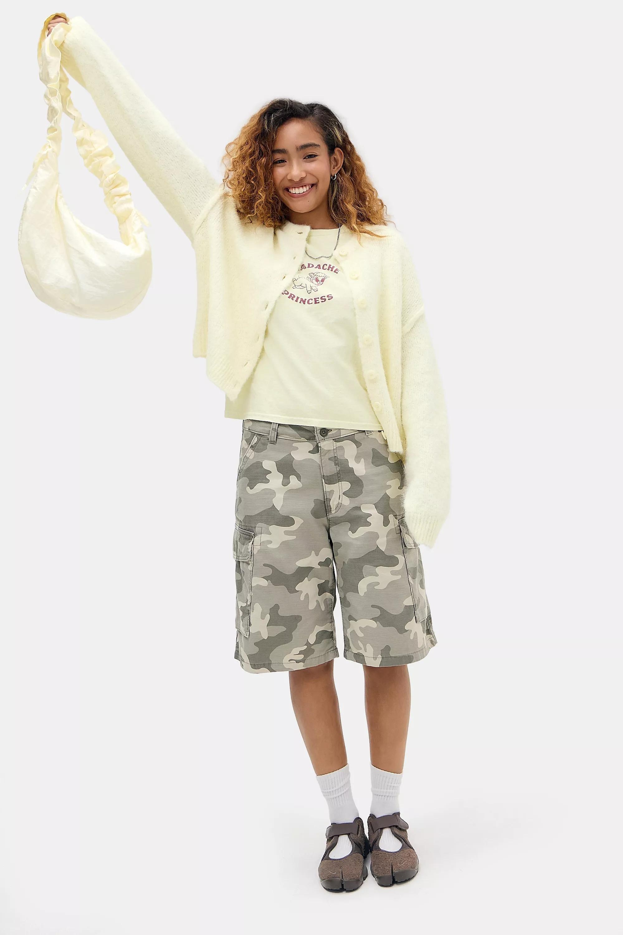 Yellow Uo Headache Princess Relaxed T-Shirt, LT YELLOW, large image number 2