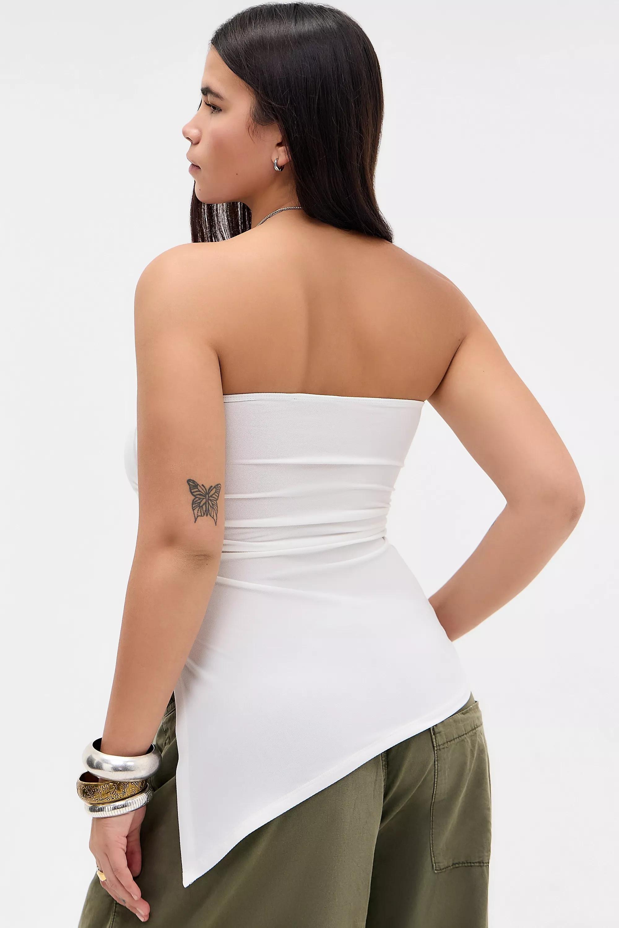 White Silence + Noise Ines Bandeau Top, WHT, large image number 3