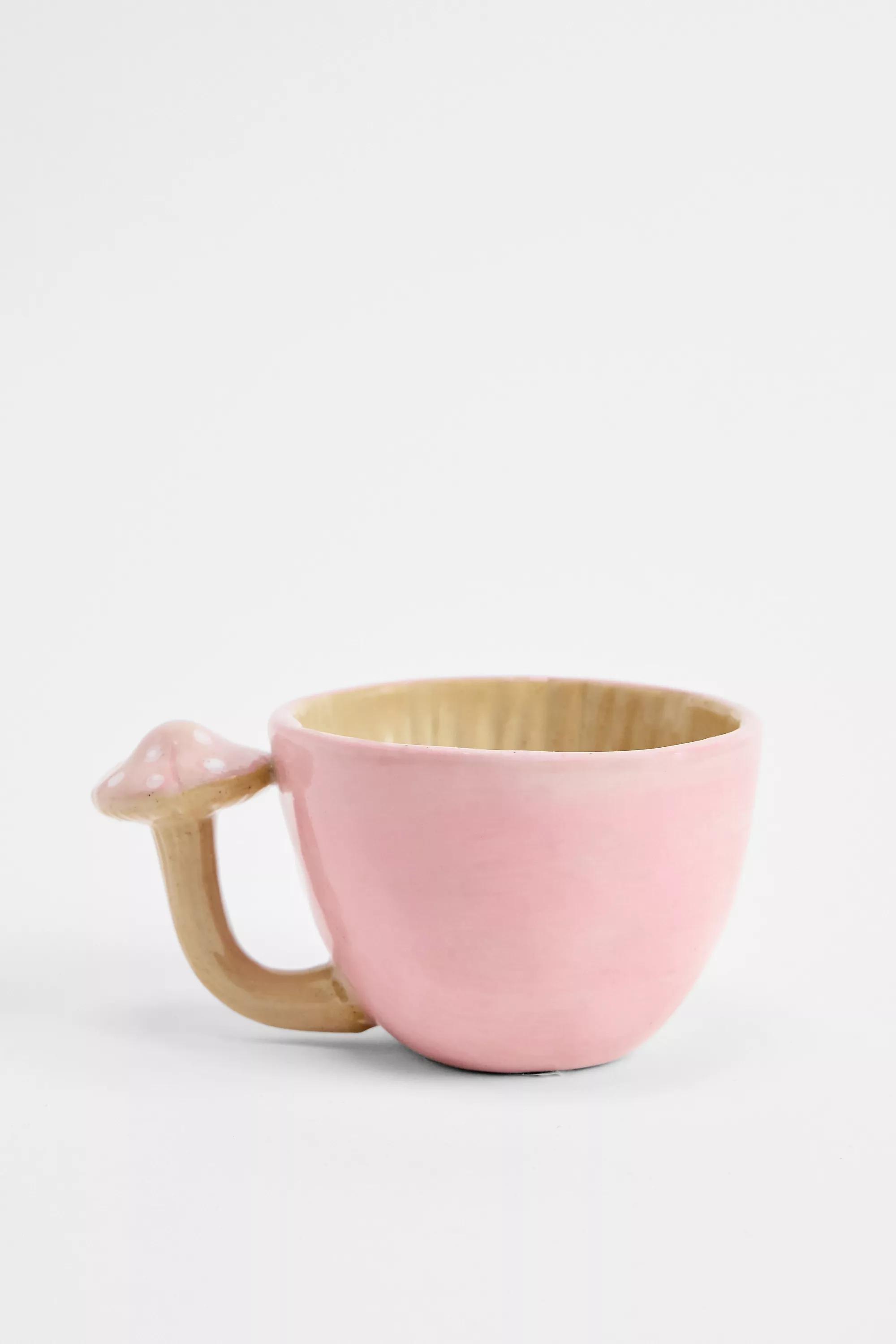Pink Micro Frog Mushroom Mug, PINK, large image number 3