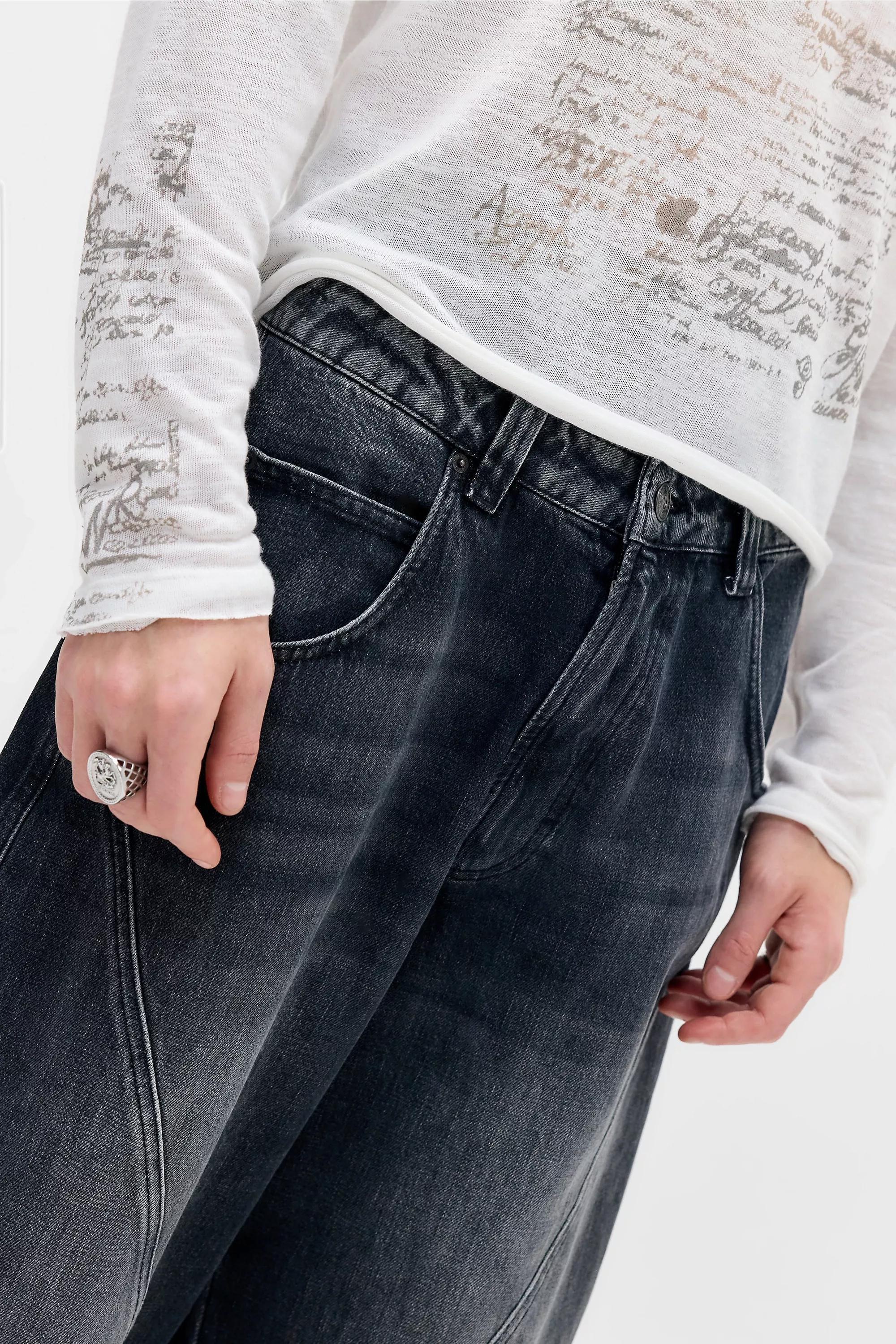 BLACK BDG Midnight Black Neo Twist Jeans, BLK, large image number 2