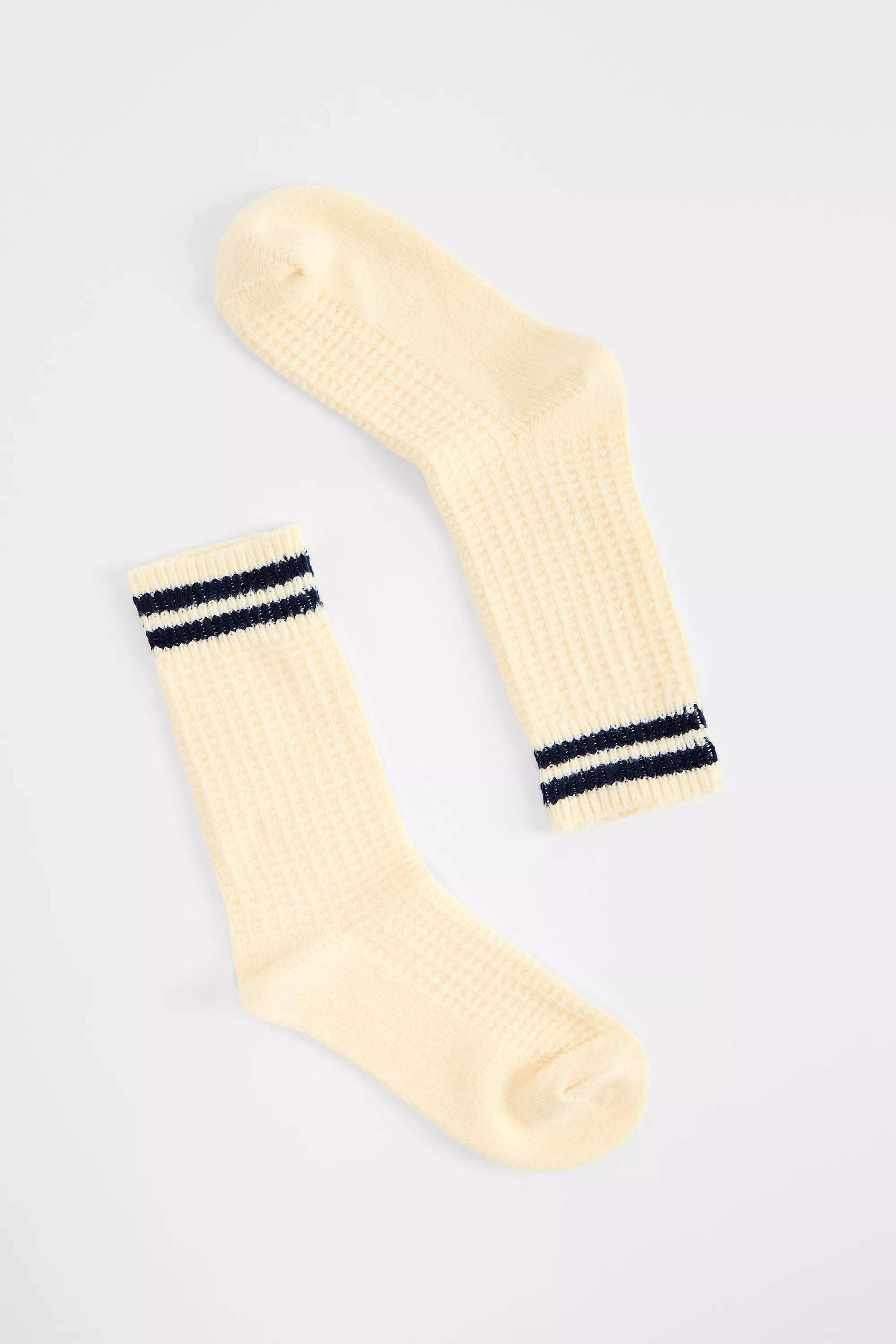 Cream Iets Frans... Sports Waffle Socks, CREME, large image number 1