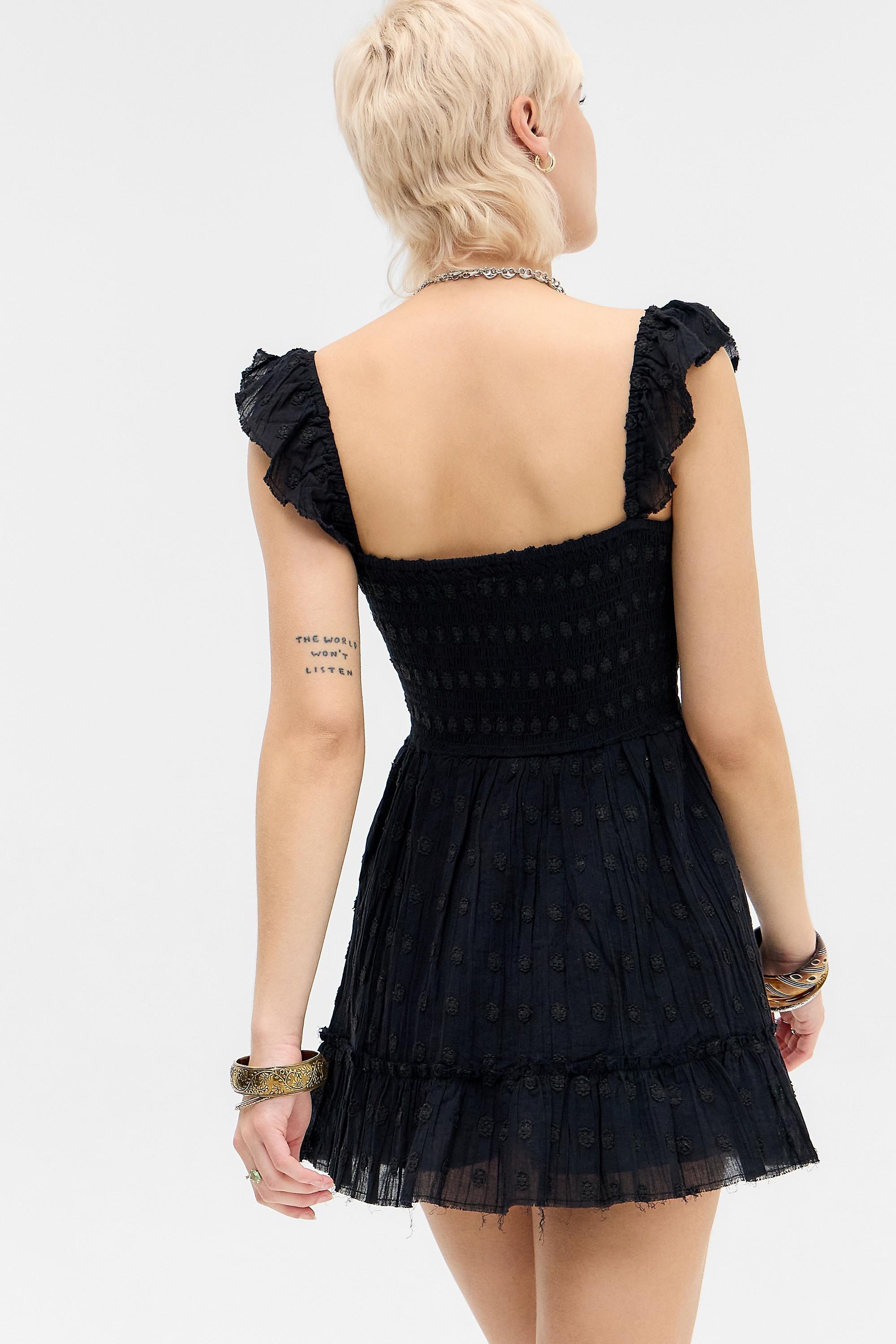 Black Kimchi Blue Sunny Romper, BLK, large image number 3