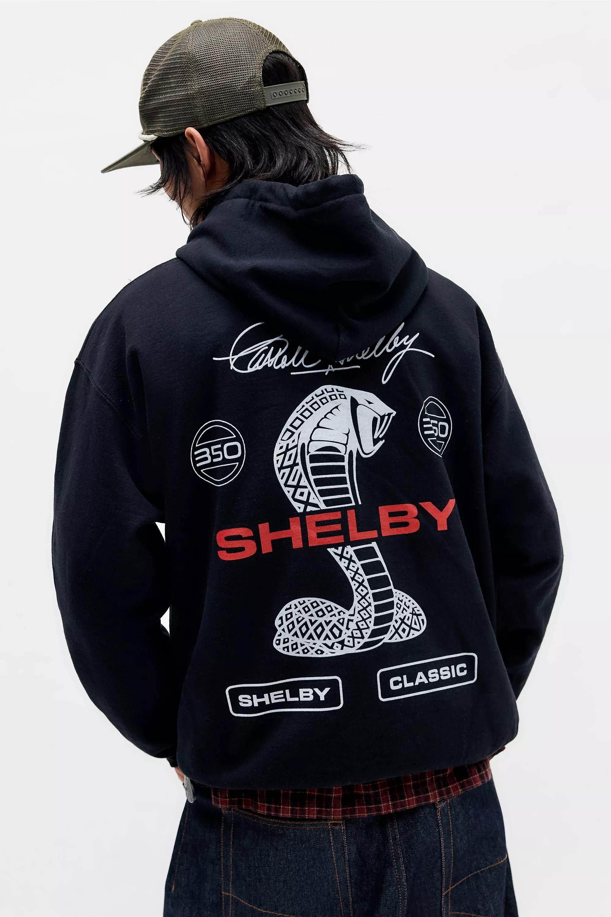 BLACK UO Black Shelby Cobra Hoodie, BLK, large image number 0