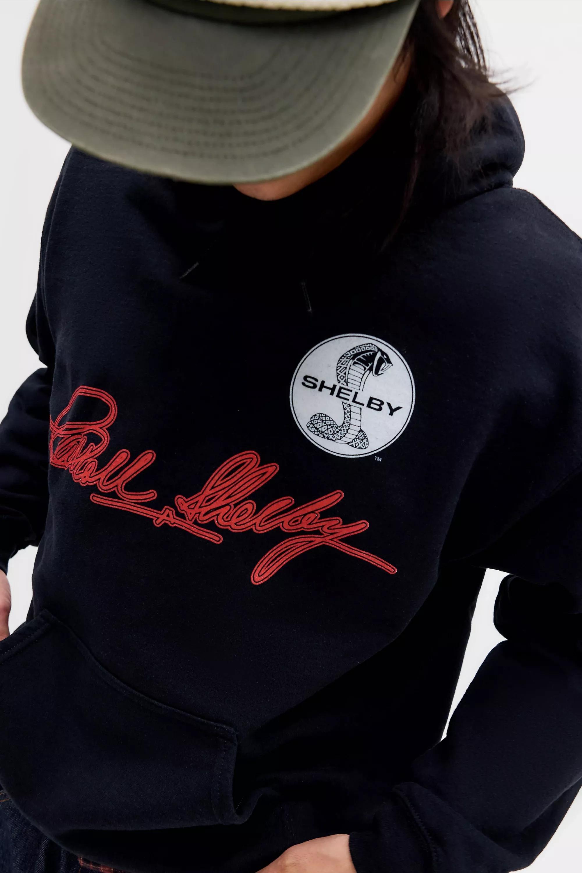 BLACK UO Black Shelby Cobra Hoodie, BLK, large image number 1