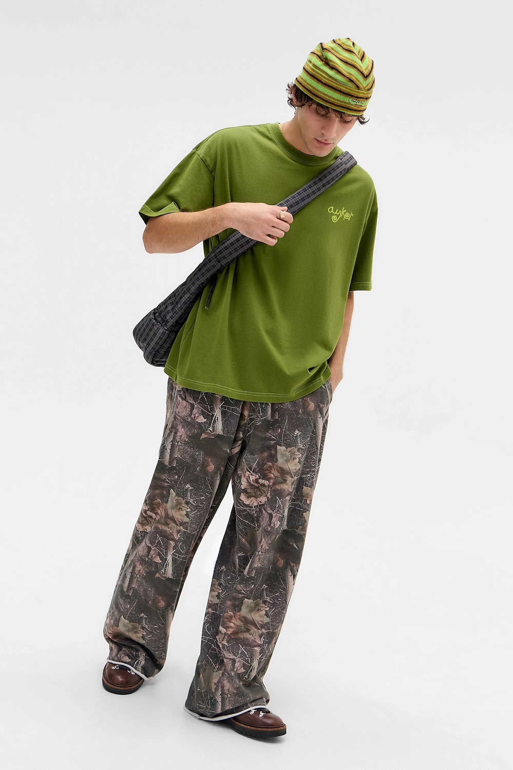 Brown Ayker Green Stone Short Sleeve T-Shirt, BRN, large image number 2