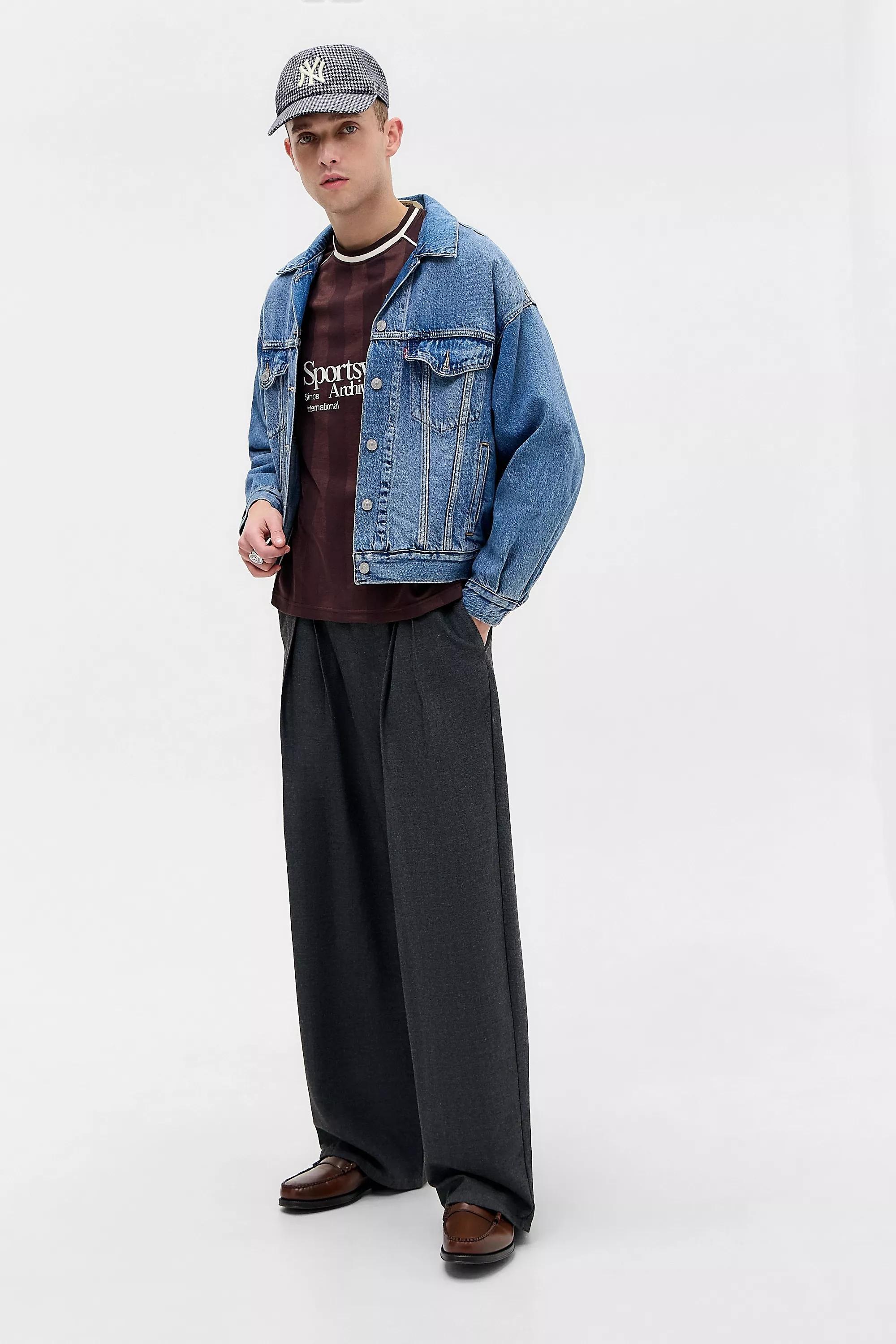 Brown iets frans... Stripe Sport Football T-Shirt, BRN, large image number 2