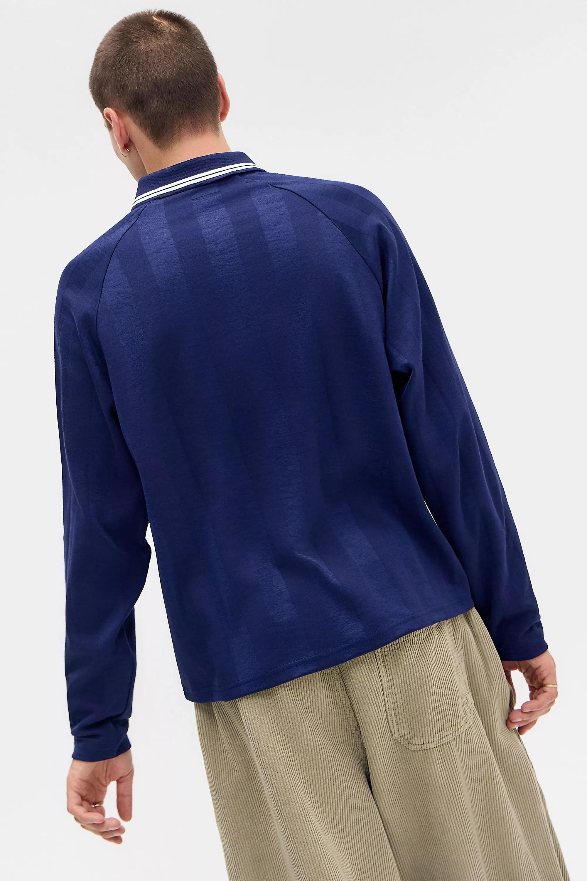 NAVY iets frans... Navy Long Sleeve Football T-Shirt, NAVY, large image number 3