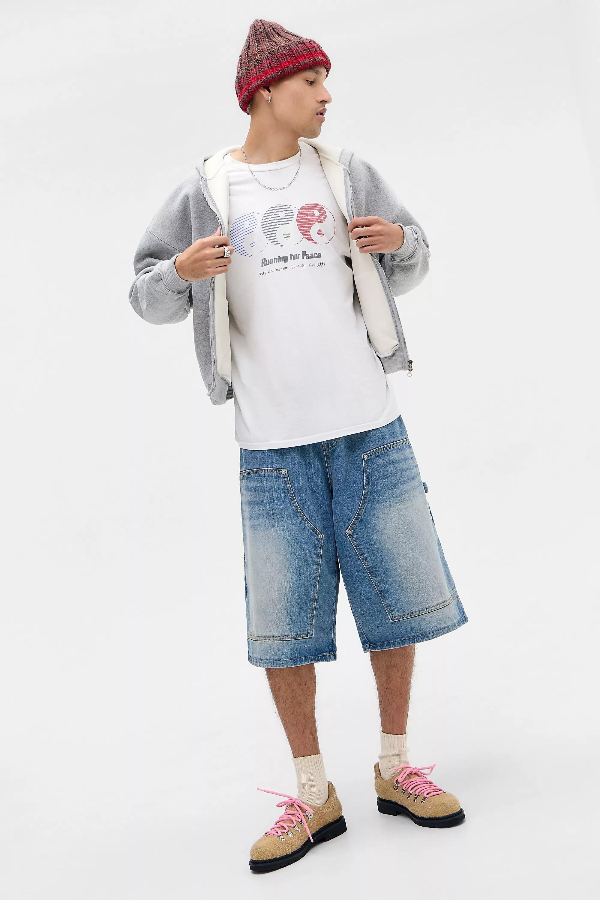 White Uo Printed Long Sleeve T-Shirt, WHT, large image number 2