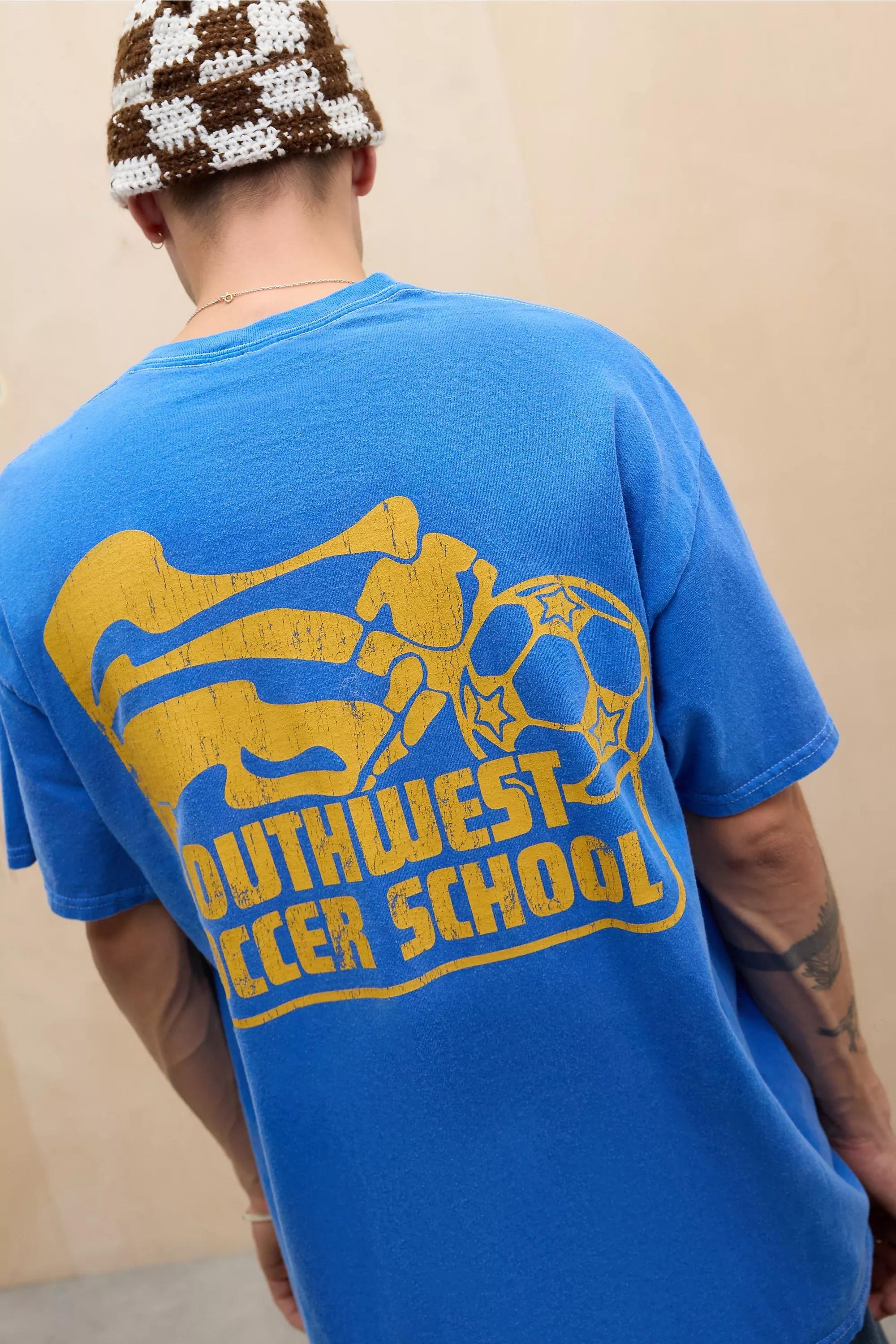 BLUE UO Southwest Soccer School T-Shirt, BLUE, large image number 0