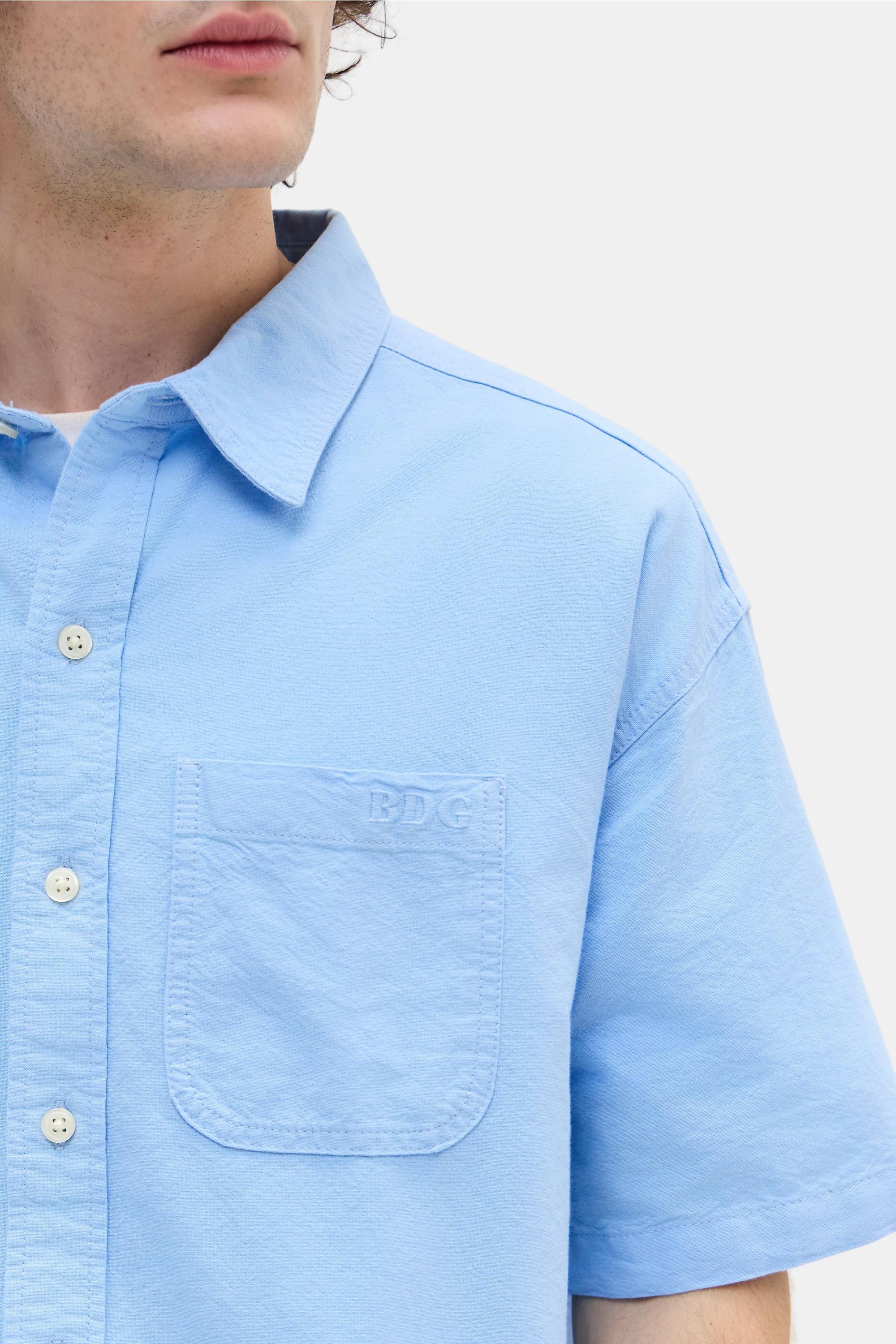 Blue Bdg Arlo Solid Blue Shirt, SKY, medium