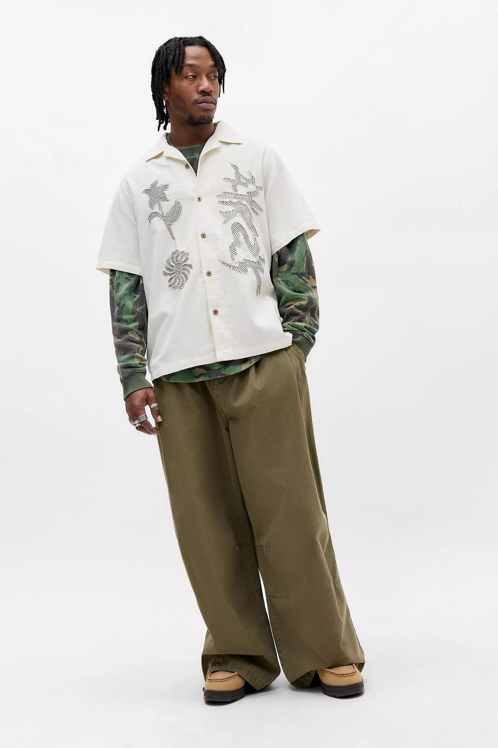 White Ayker Beige Illusion Shirt, IVRY, large image number 5
