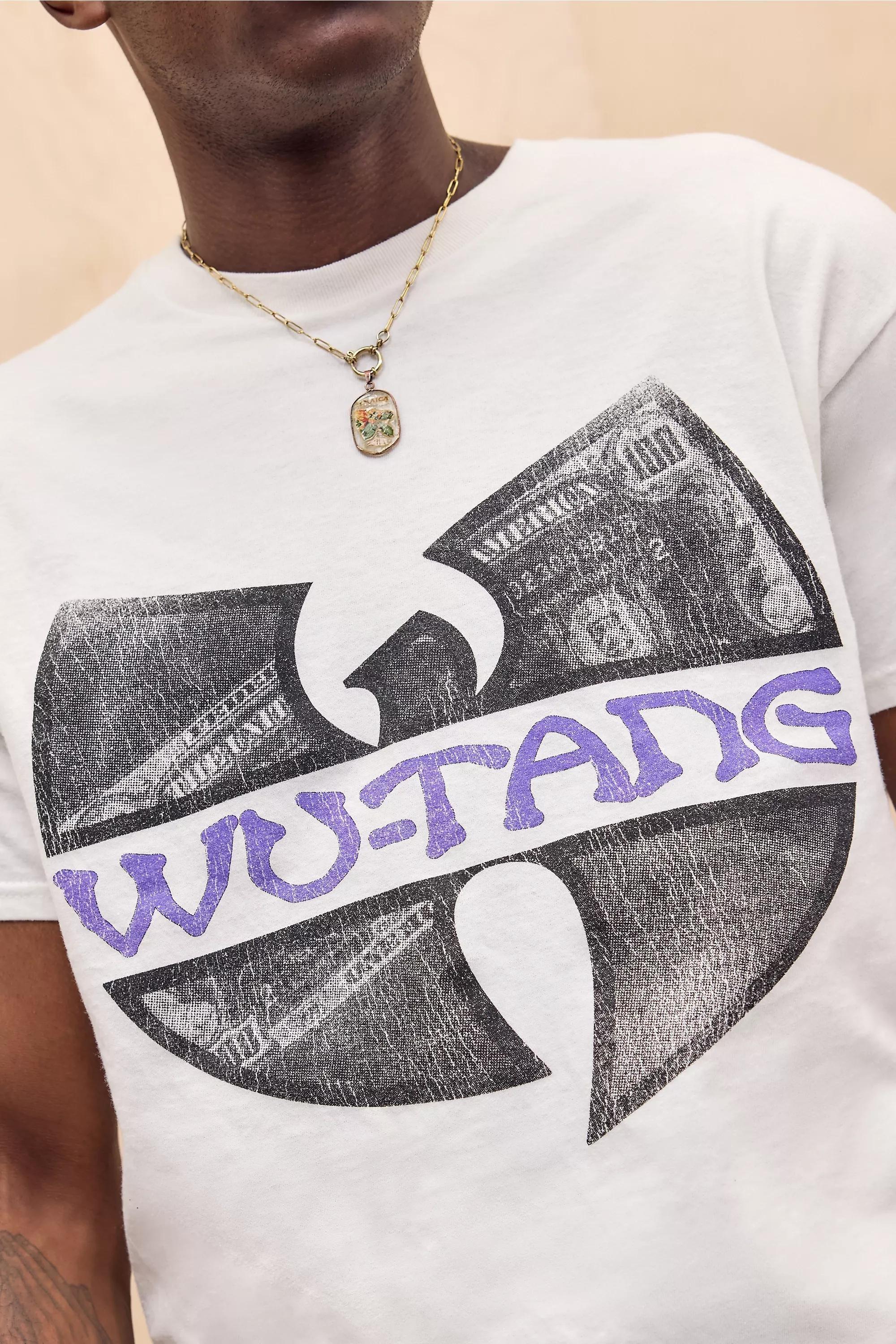 White Uo White Wu Tang T-Shirt, WHT, large image number 1