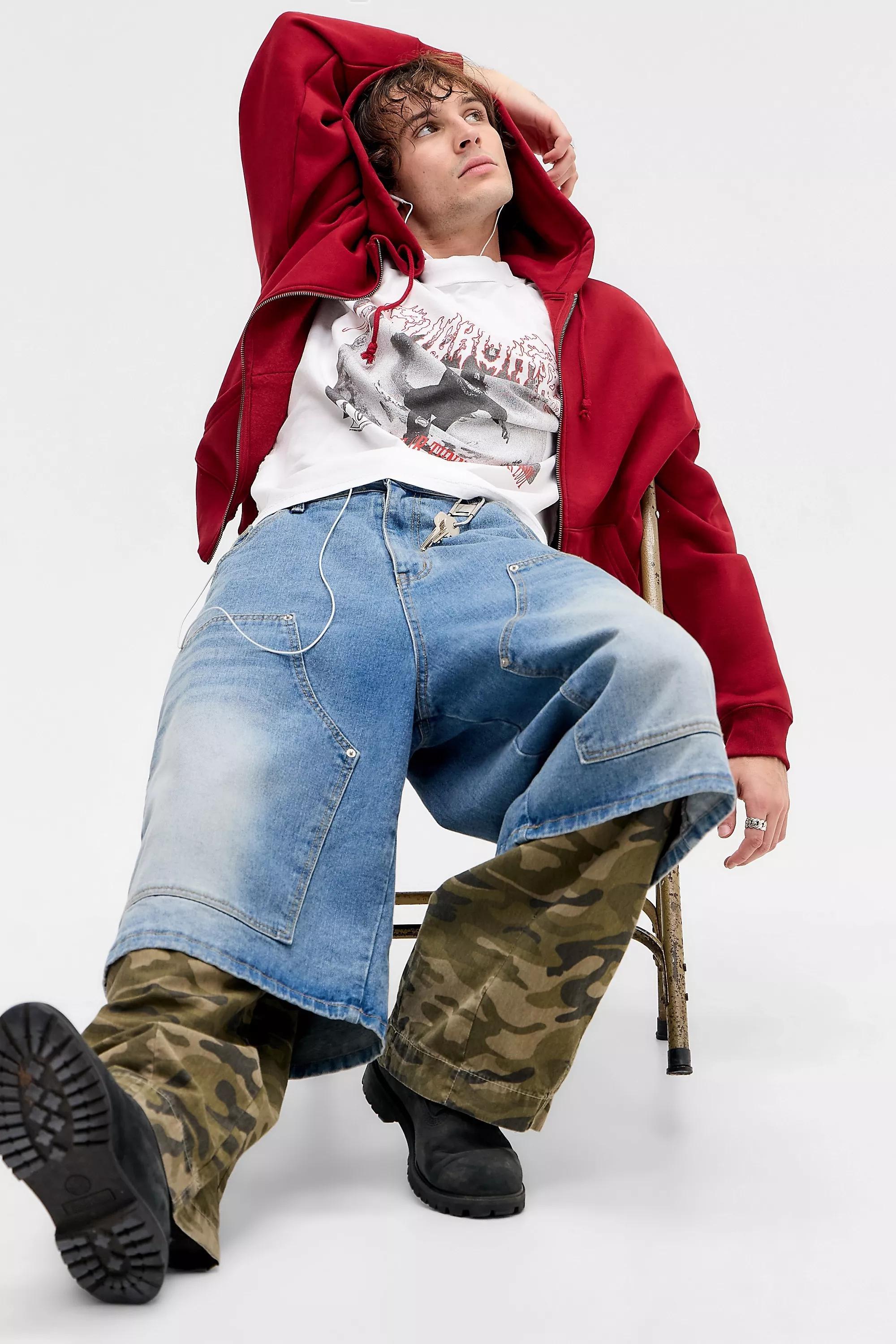 White Uo White Surf T-Shirt, WHT, large image number 5