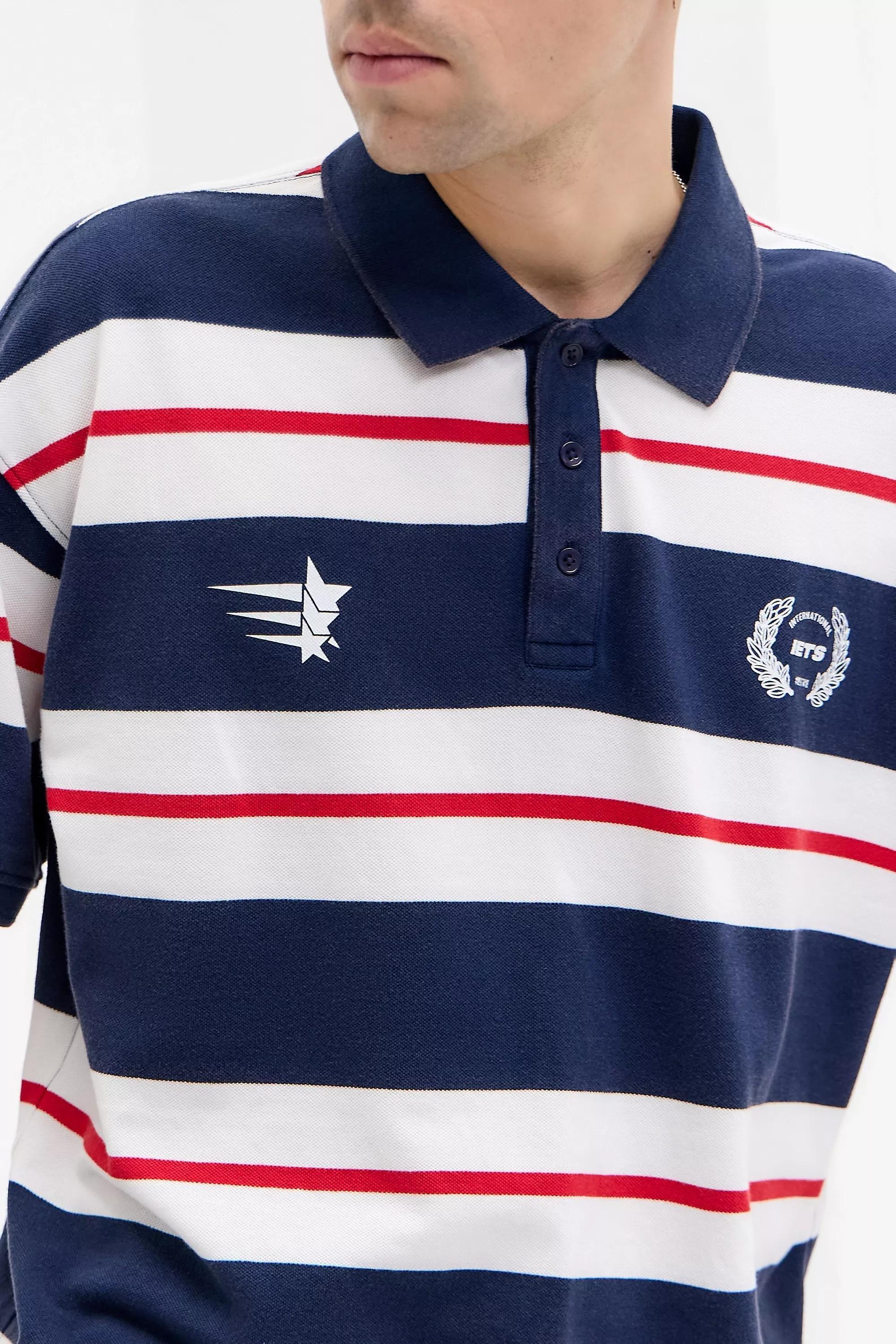 ASSORT iets frans... Stripe Piquأ&copy; Polo Shirt, ASSORT, large image number 0