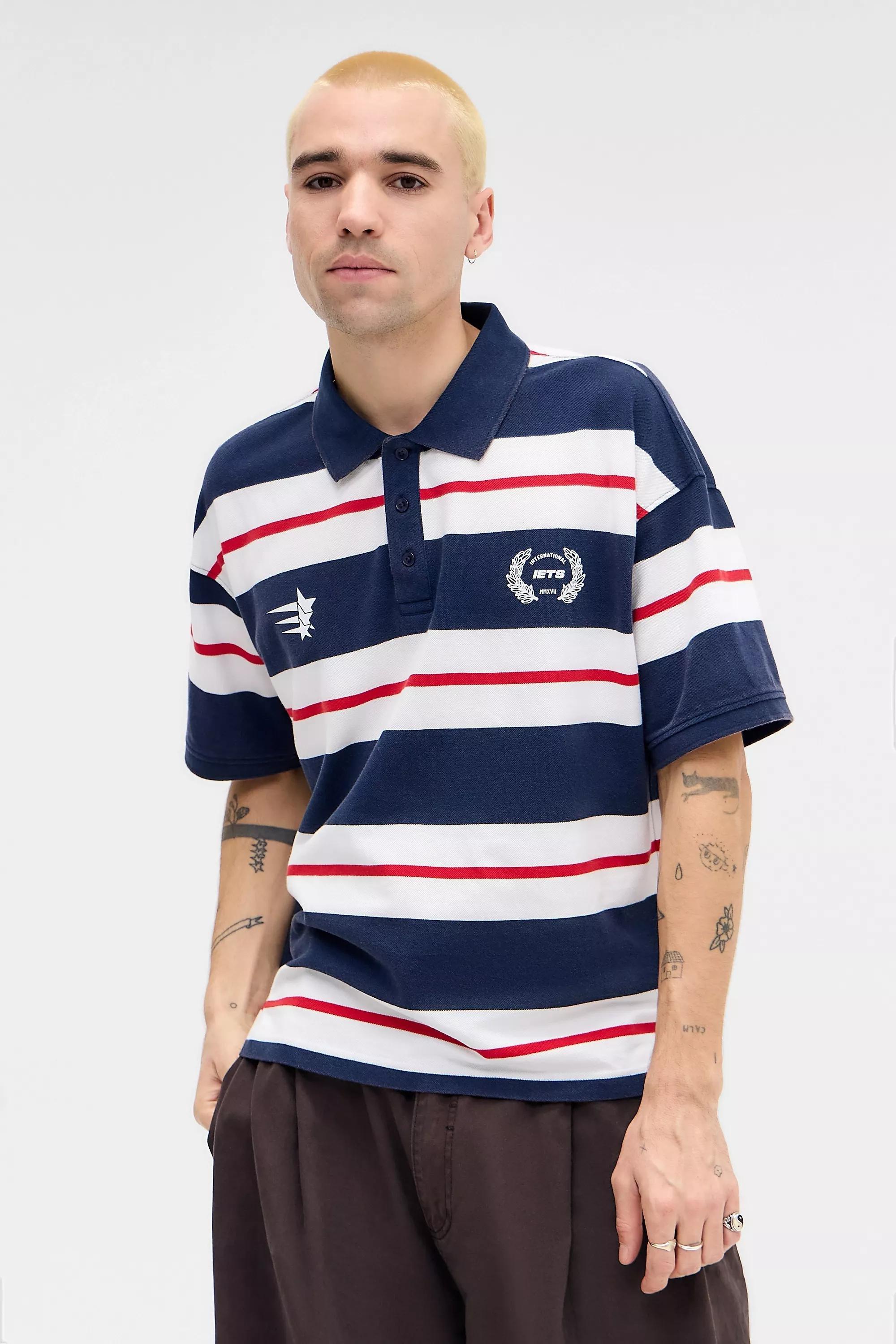 ASSORT iets frans... Stripe Piquأ&copy; Polo Shirt, ASSORT, large image number 3