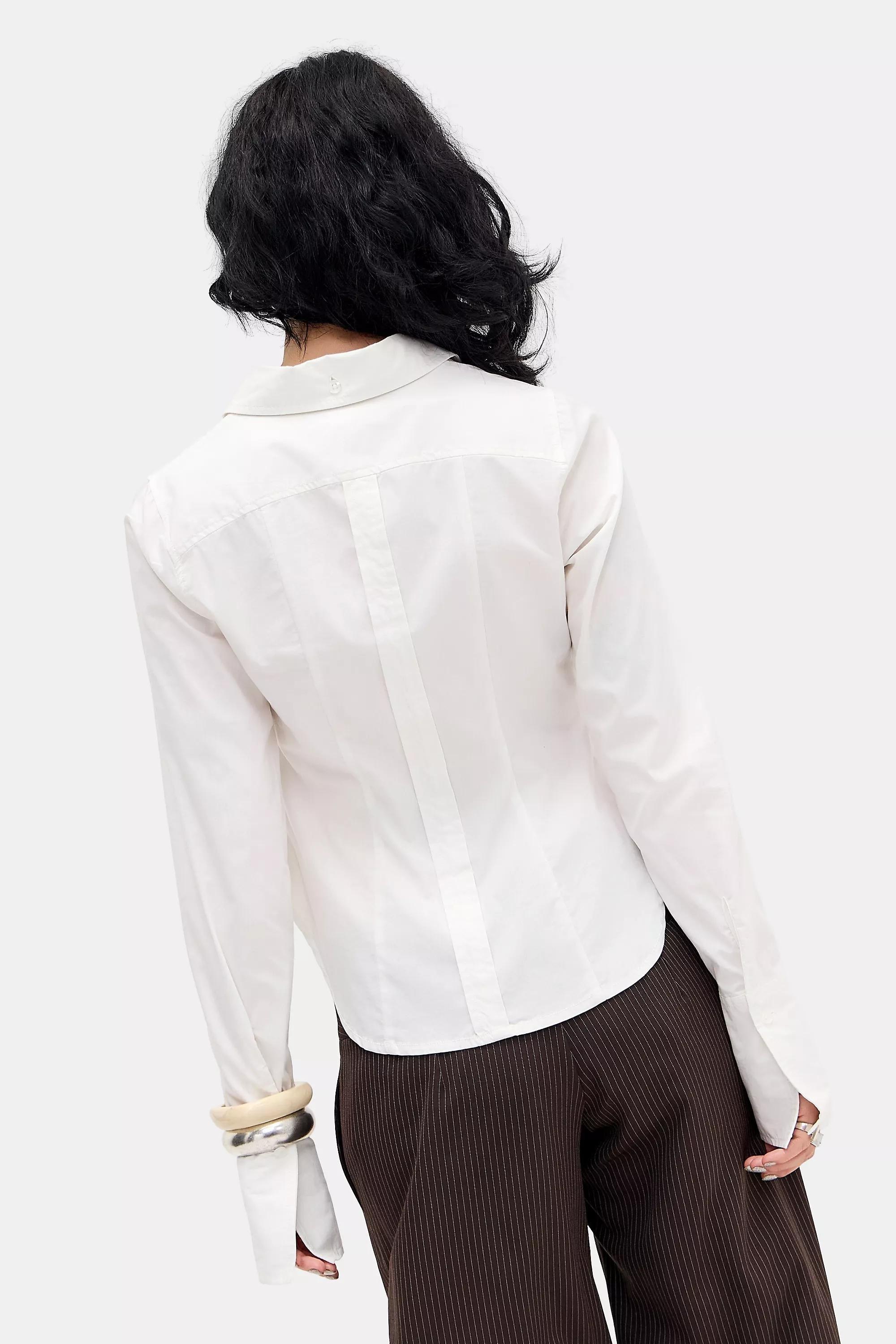 White Uo Leilani Shirt, WHT, large image number 3