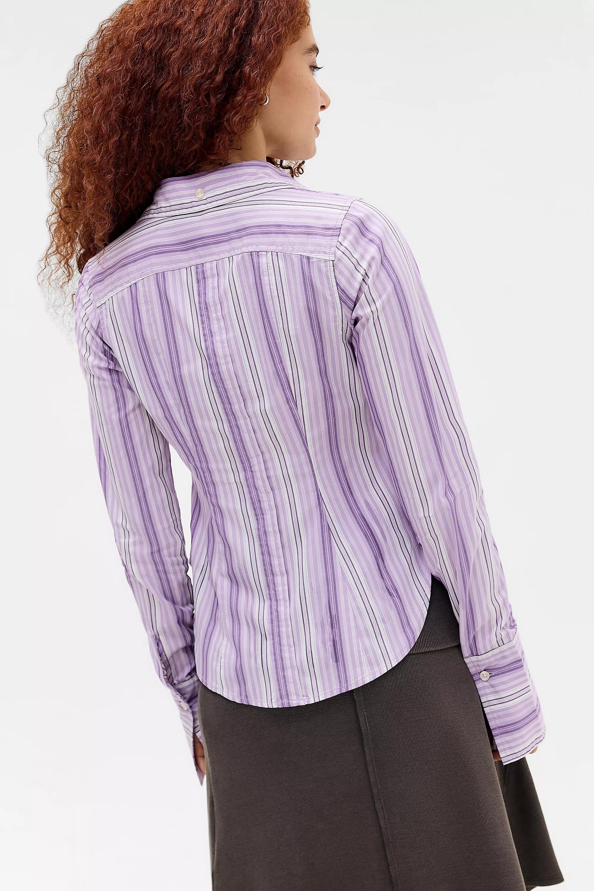 Purple Uo Leilani Shirt, A301_0263, large image number 3
