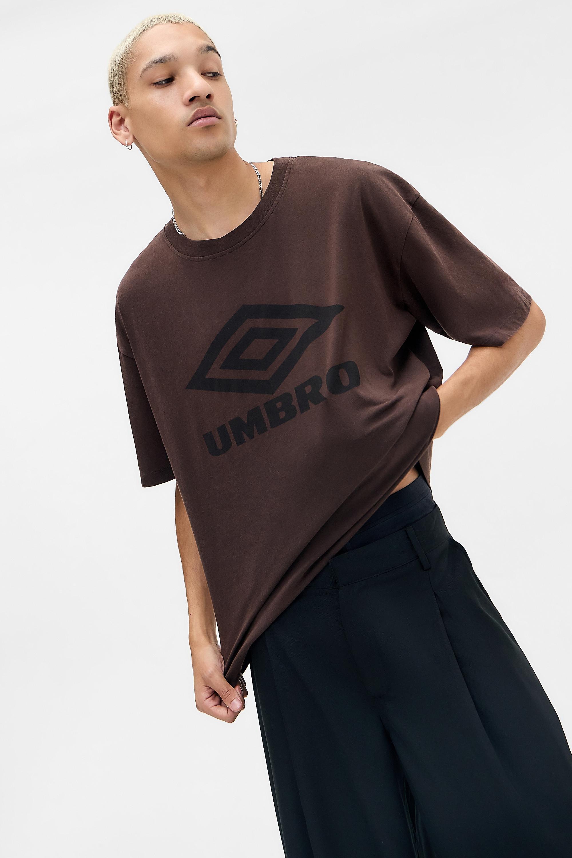 Brown Umbro Uo Exclusive Chocolate T-Shirt, CHOC, large image number 0