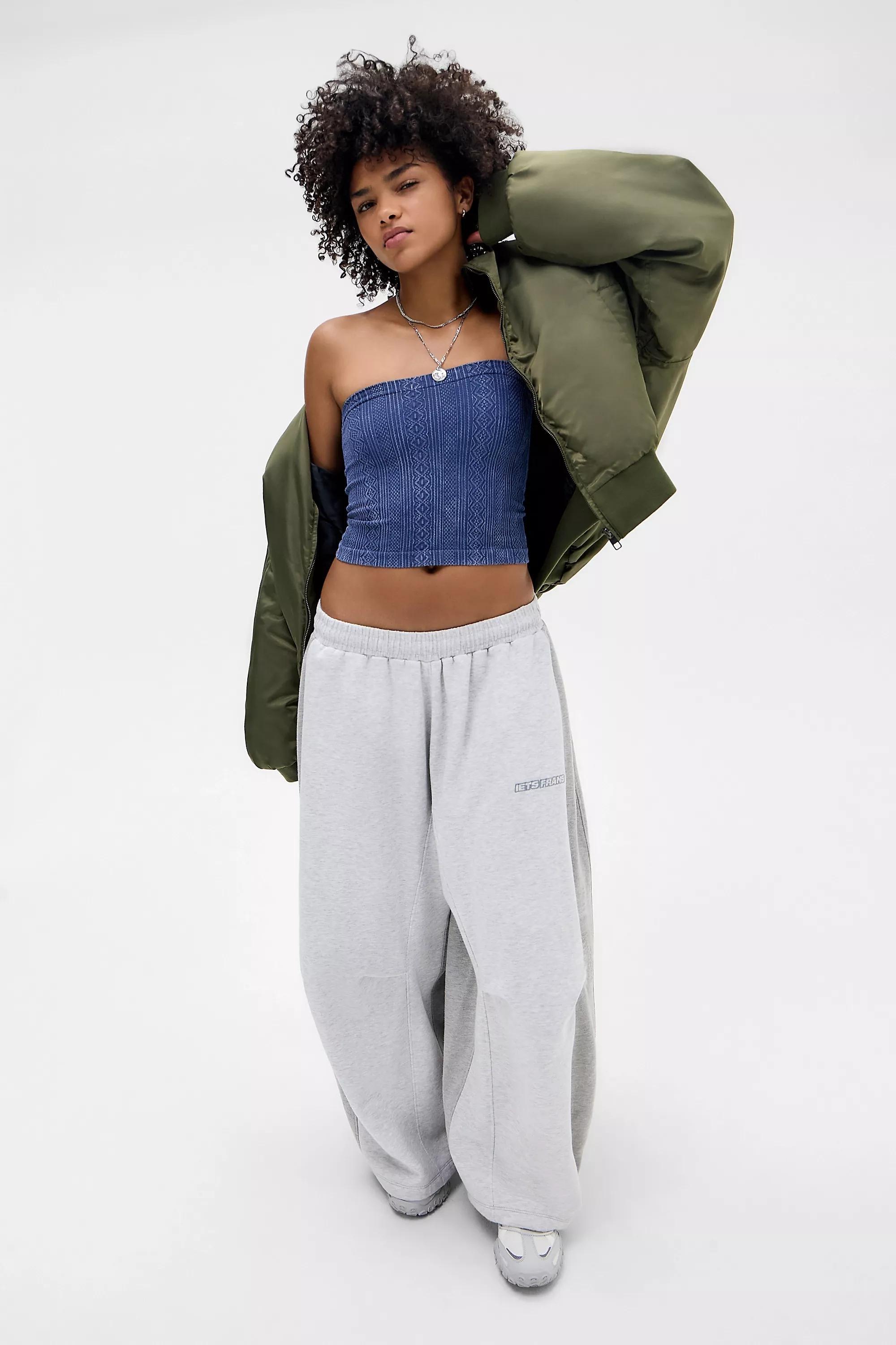 Blue Out From Under Seamless Bandeau Top, BLUE, large image number 1