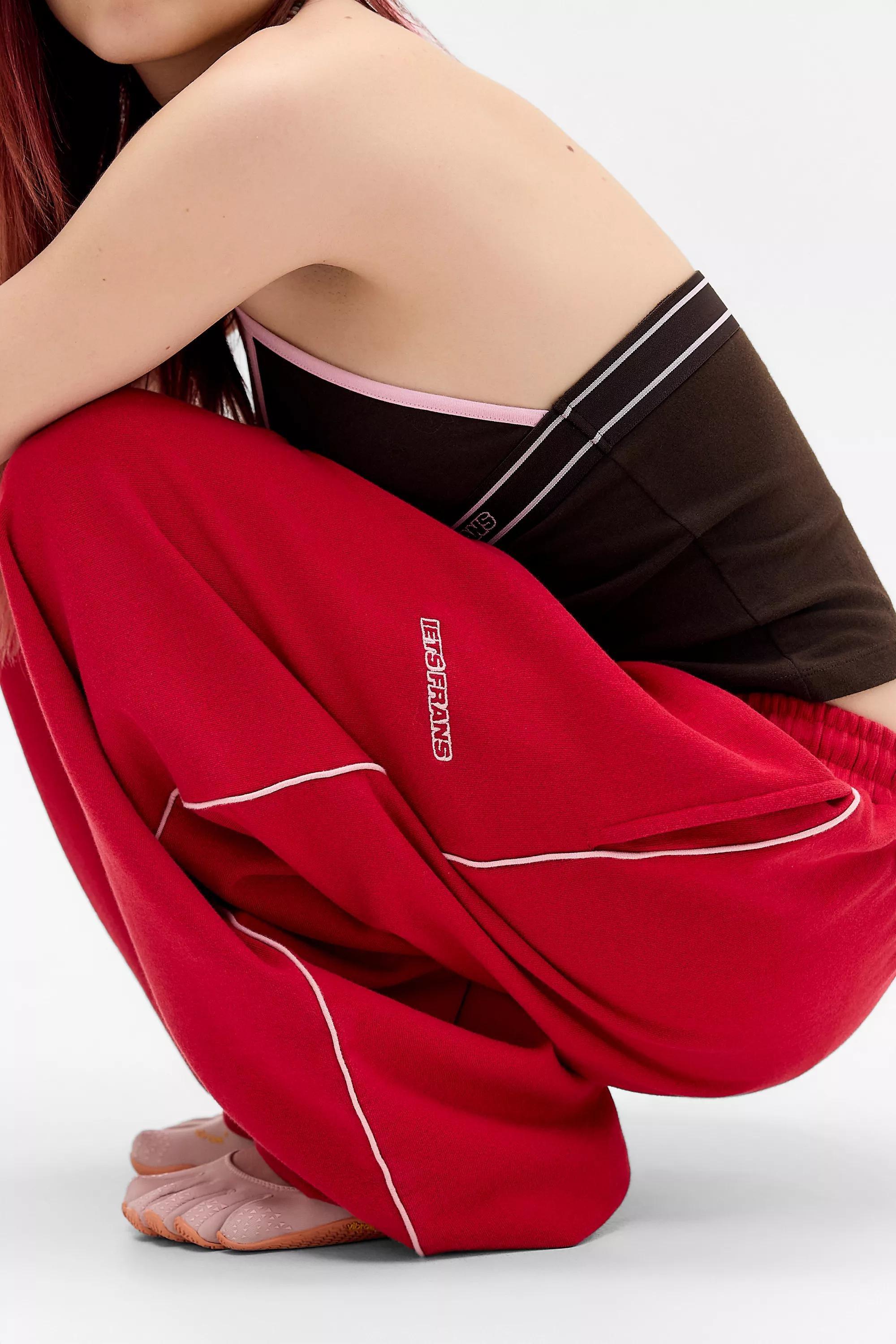 Red iets frans... Rouge Harri Baggy Jogger, RED, large image number 2