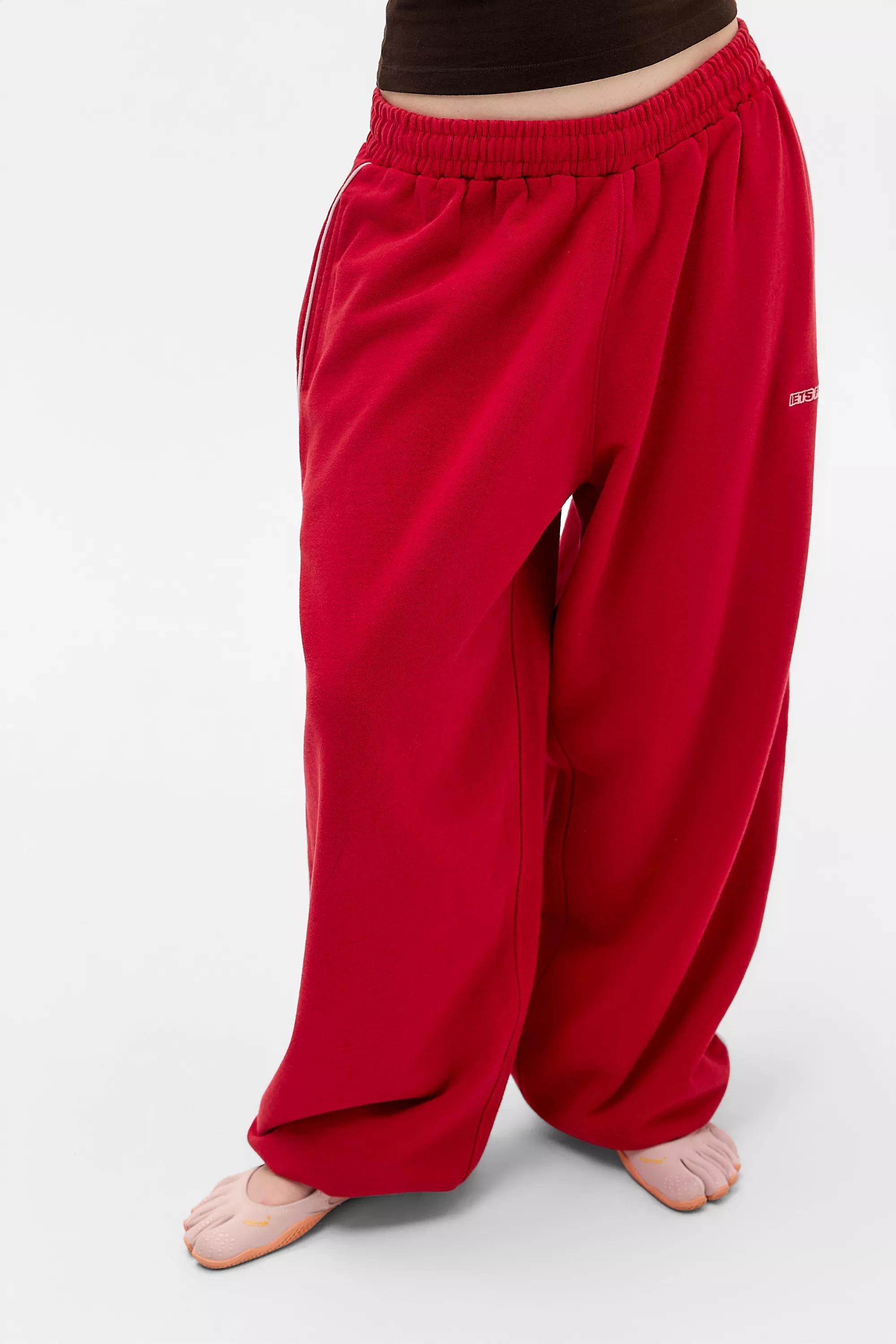 Red iets frans... Rouge Harri Baggy Jogger, RED, large image number 3