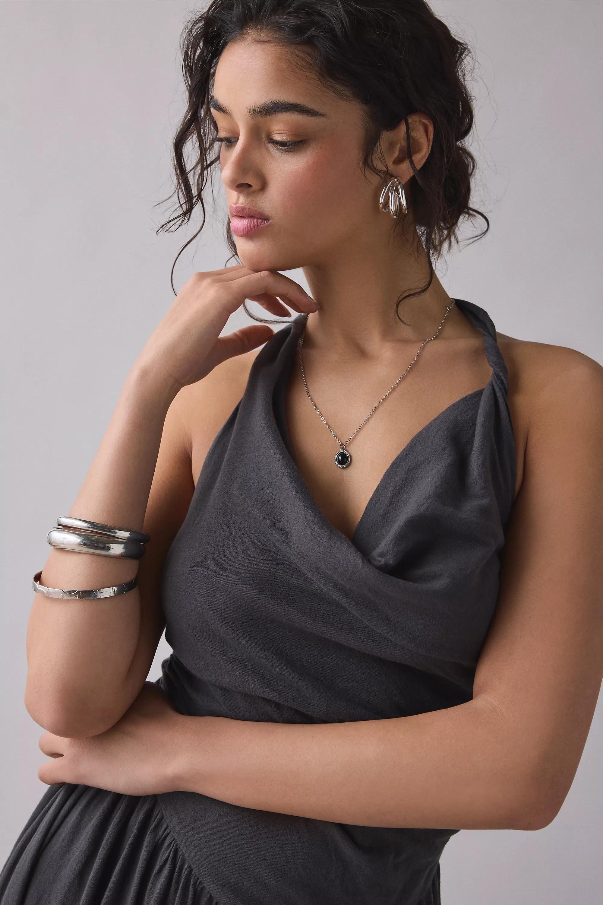 Black Uo Seaside Cowl Neck Jumpsuit, BLK, large image number 1