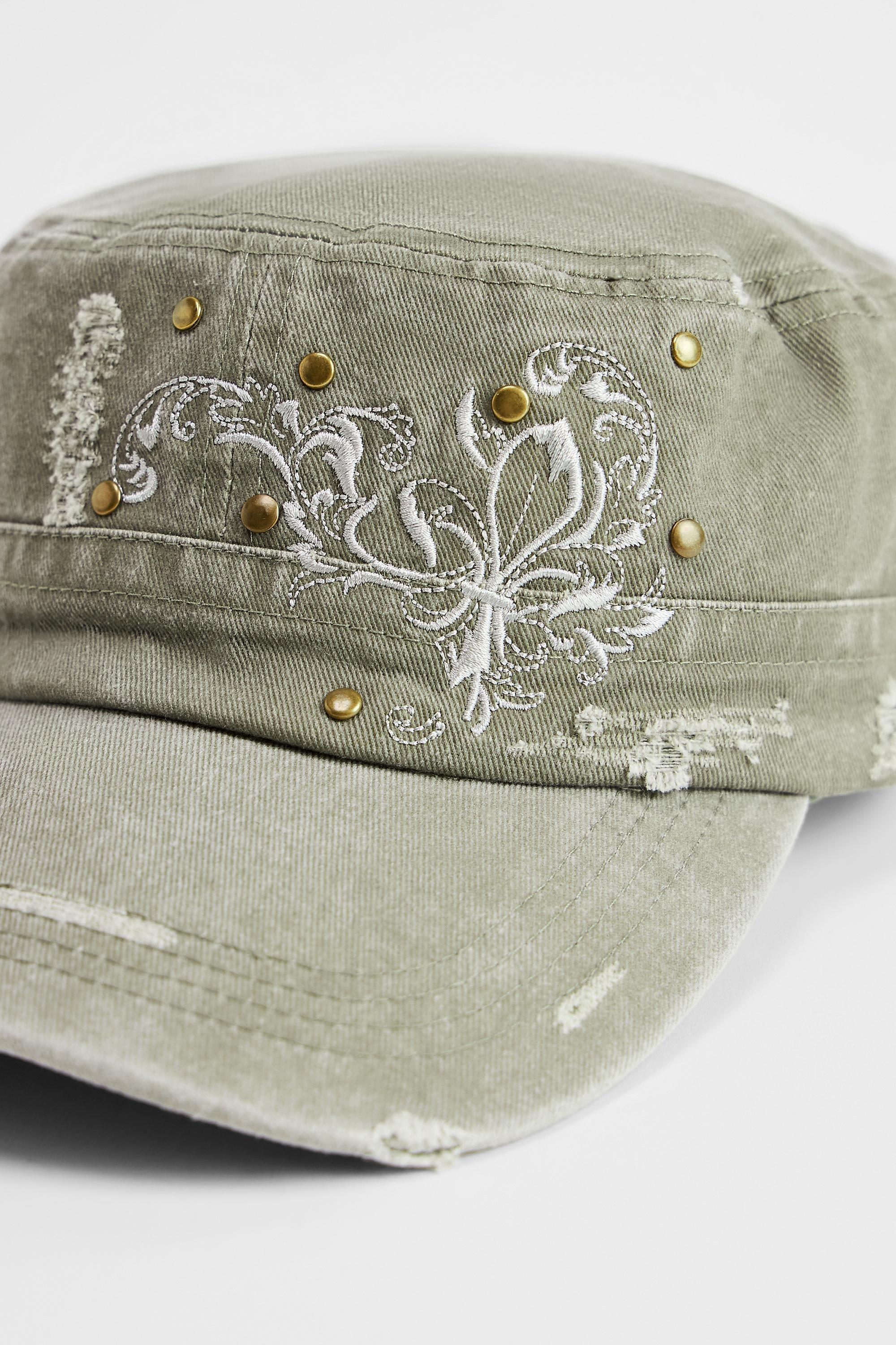 Khaki Bdg Studded Utility Cap, KHAKI, large image number 1