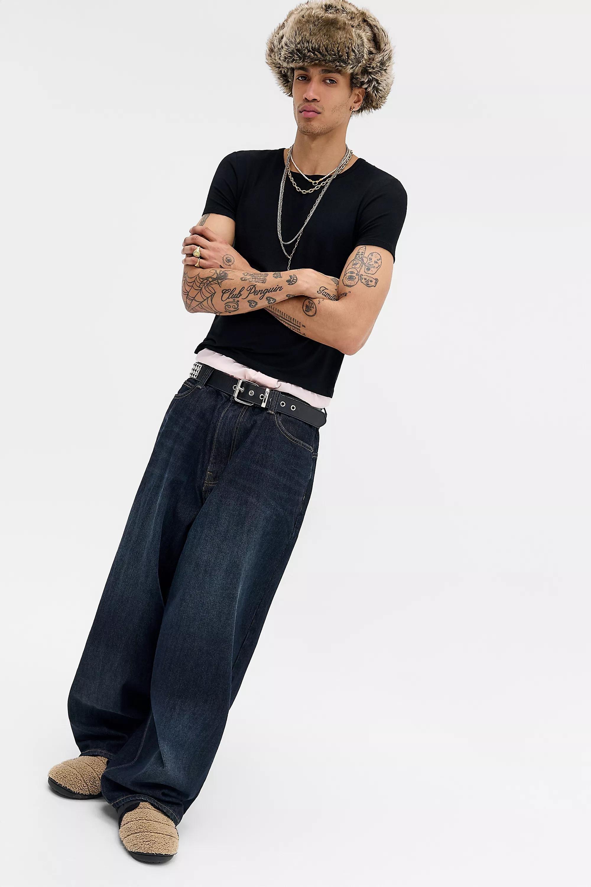 Black Bdg Sheer Cropped T-Shirt, BLK, large image number 4