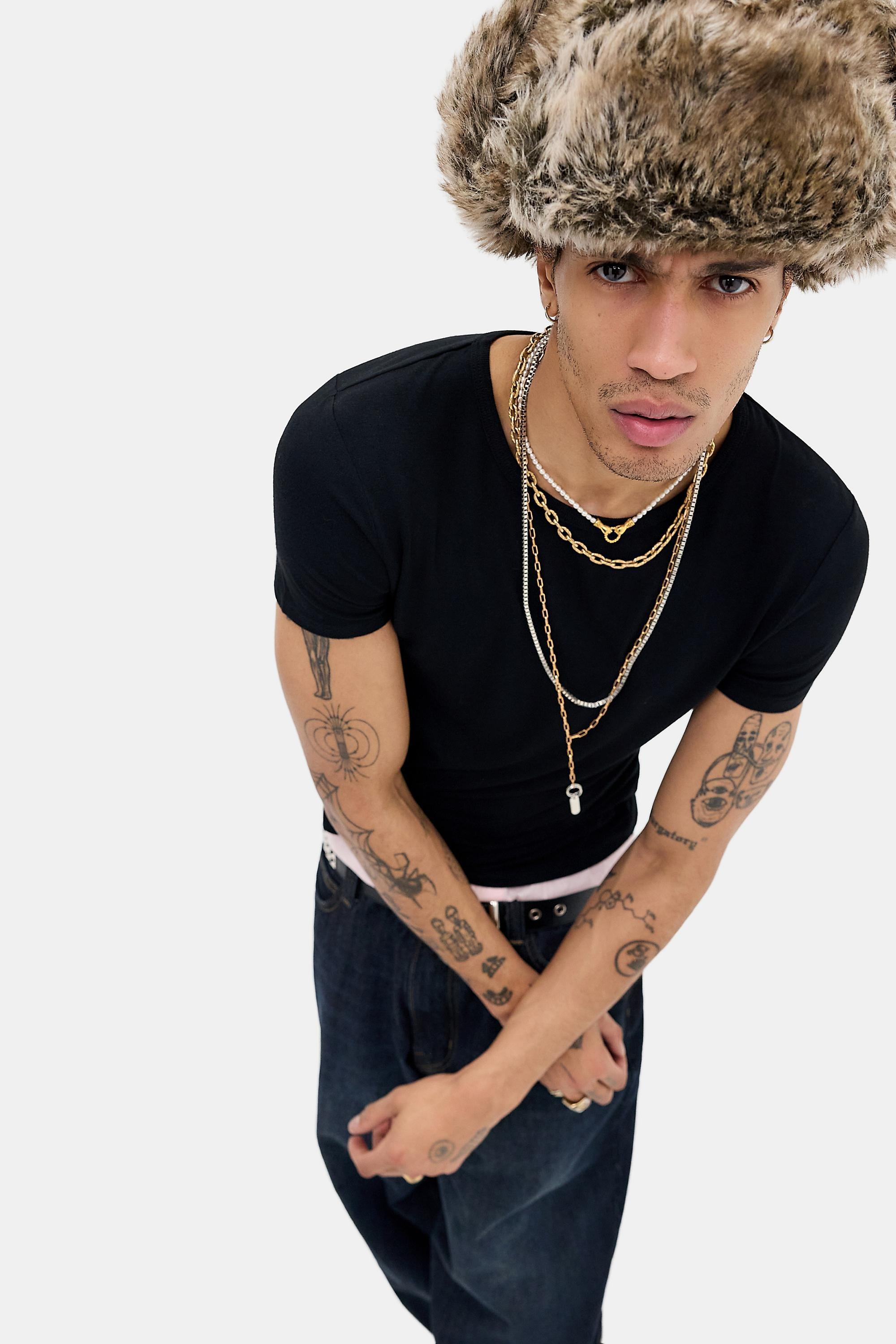 Black Bdg Sheer Cropped T-Shirt, BLK, large image number 5