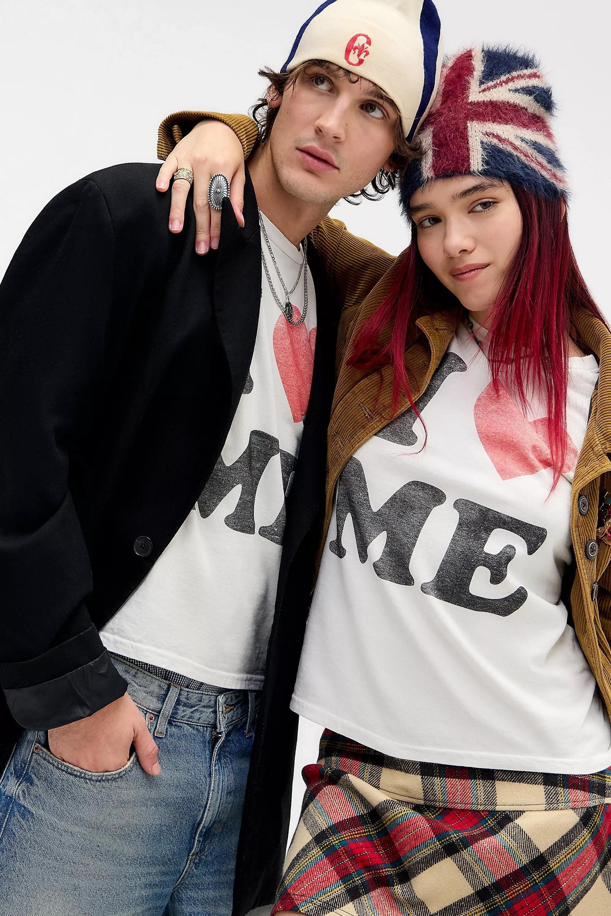 White Uo Printed Relaxed T-Shirt, WHT, large image number 4