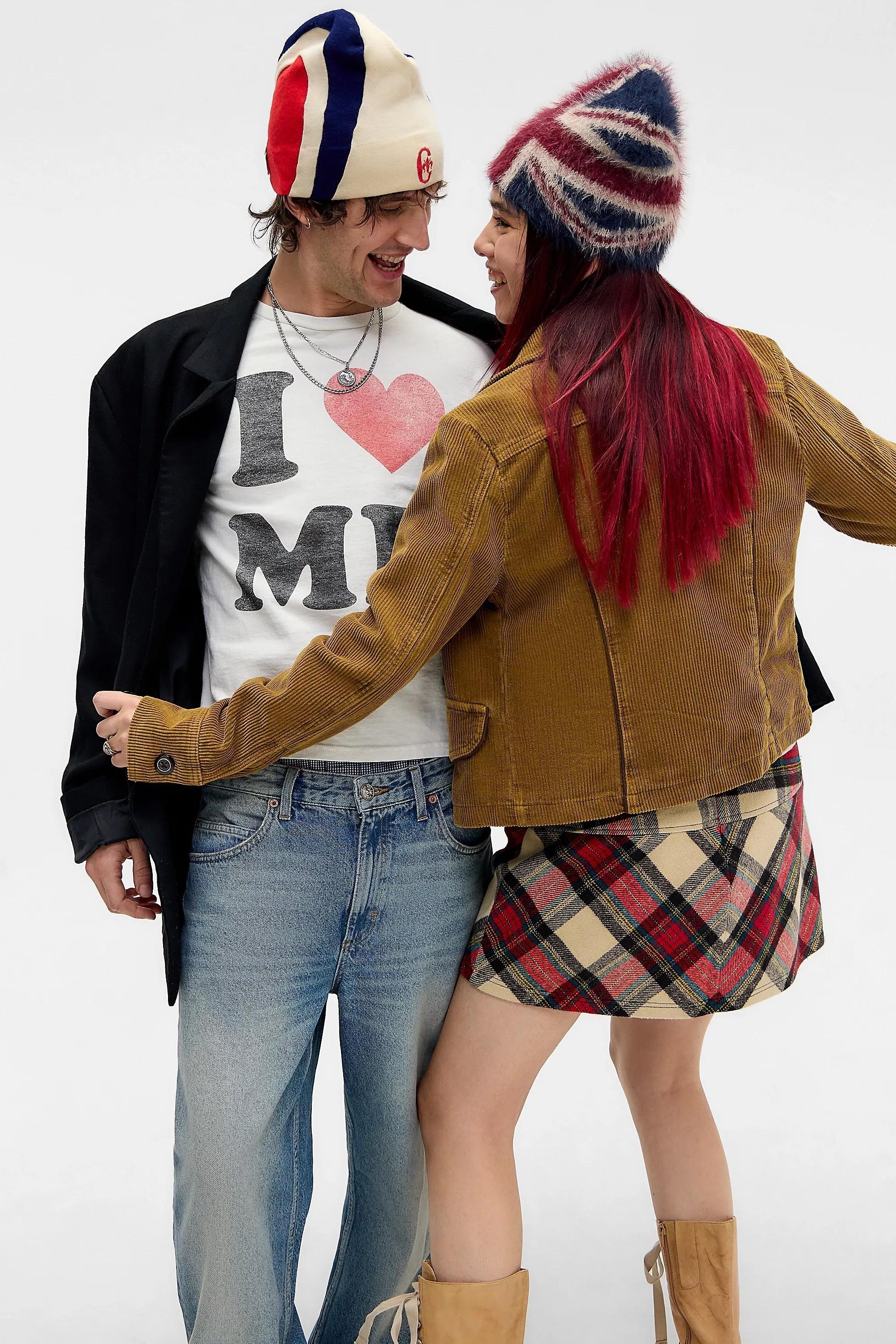 White Uo Printed Relaxed T-Shirt, WHT, large image number 5