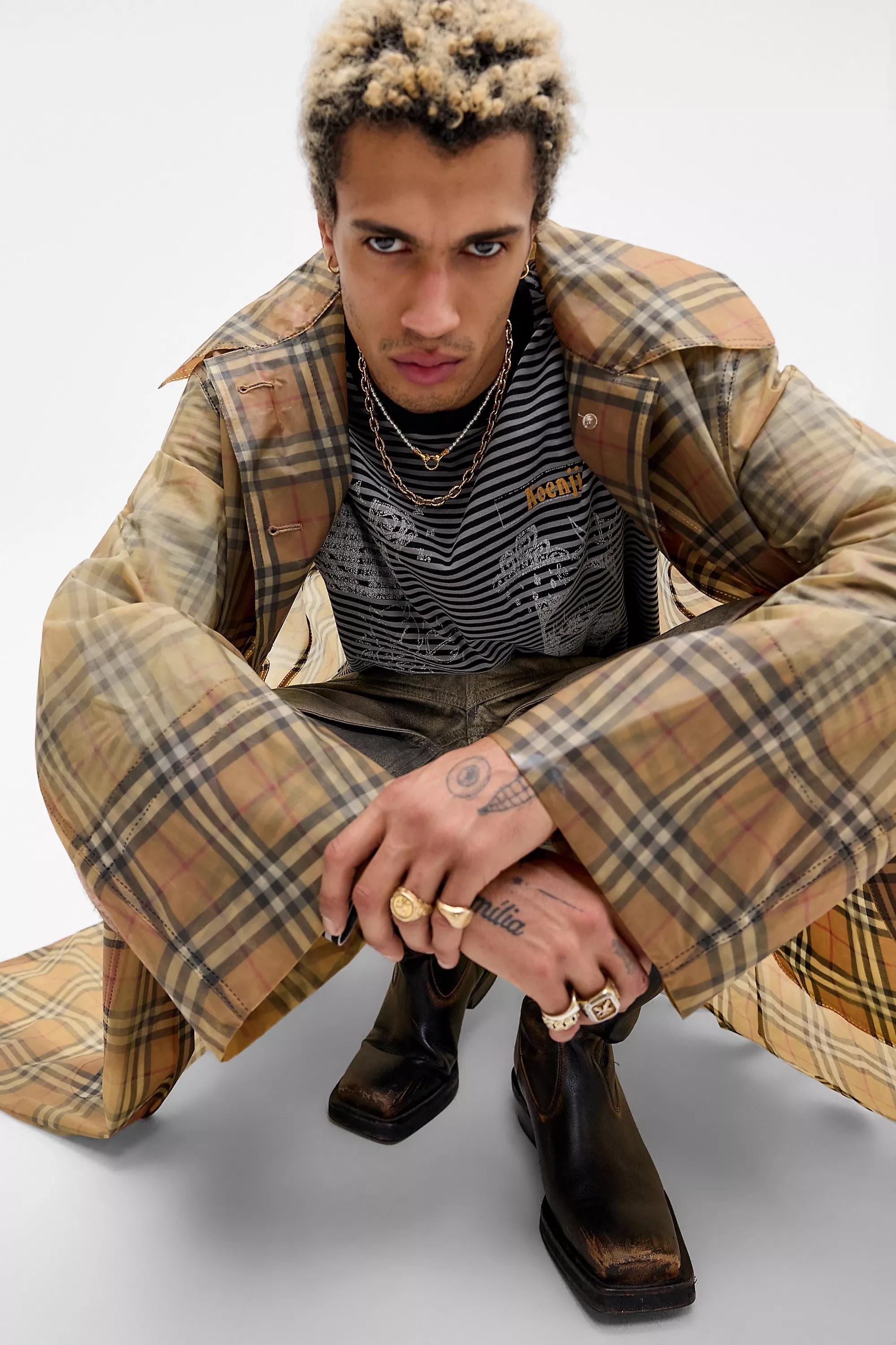 Black Bdg Striped Long Sleeve T-Shirt, BLK, large image number 5