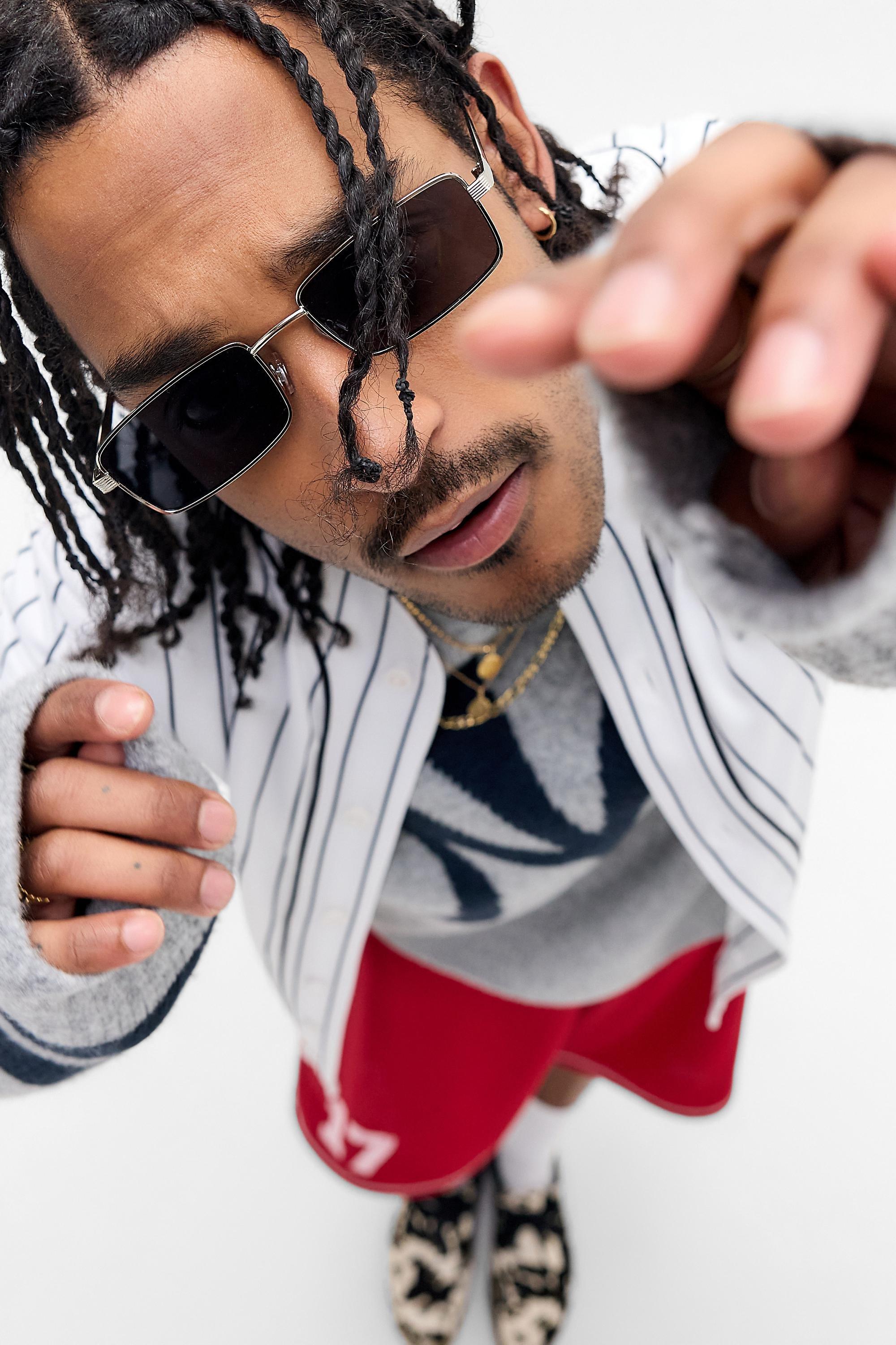 Navy Uo Navy Palma Sunglasses, NAVY, large image number 0