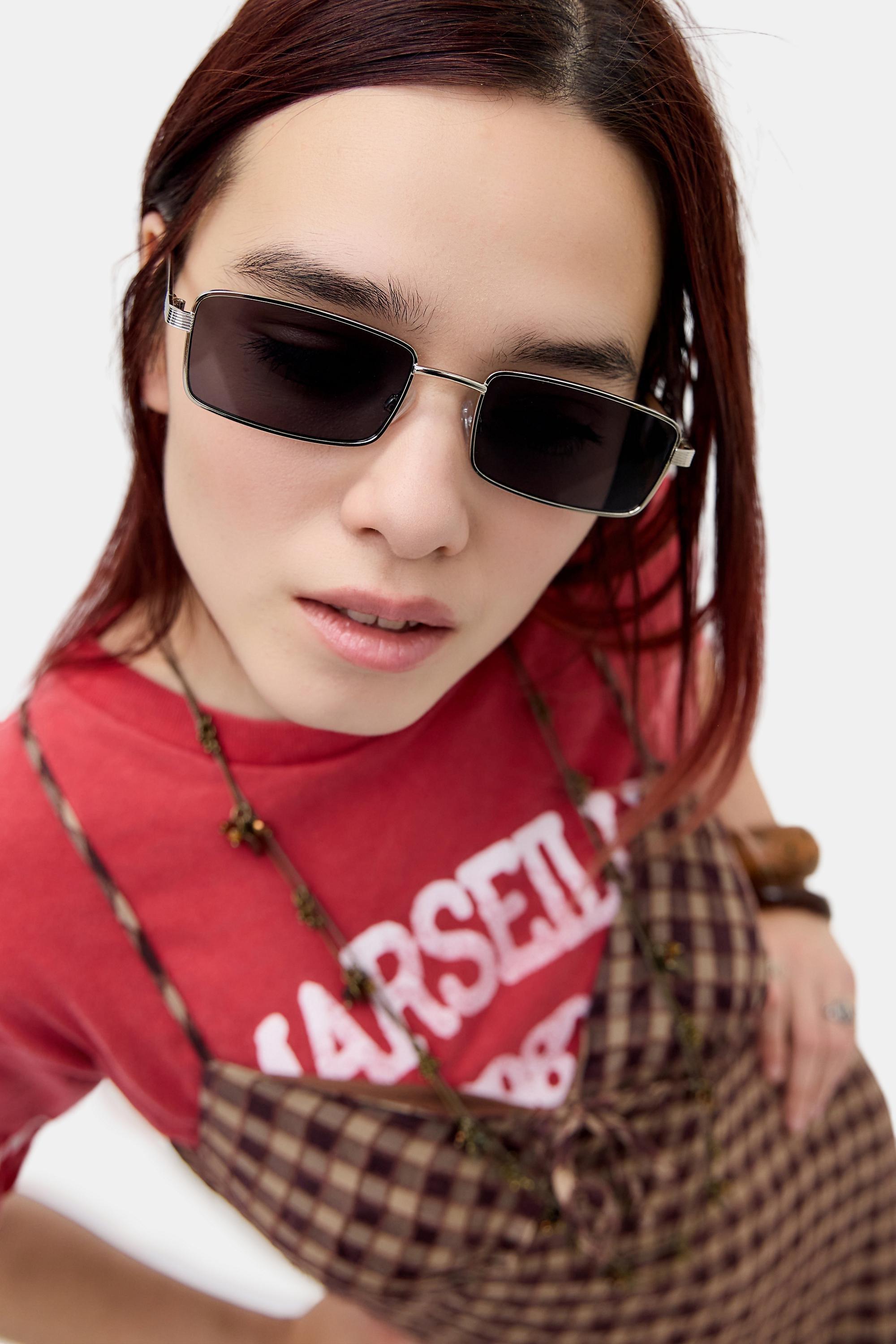 Navy Uo Navy Palma Sunglasses, NAVY, large image number 2