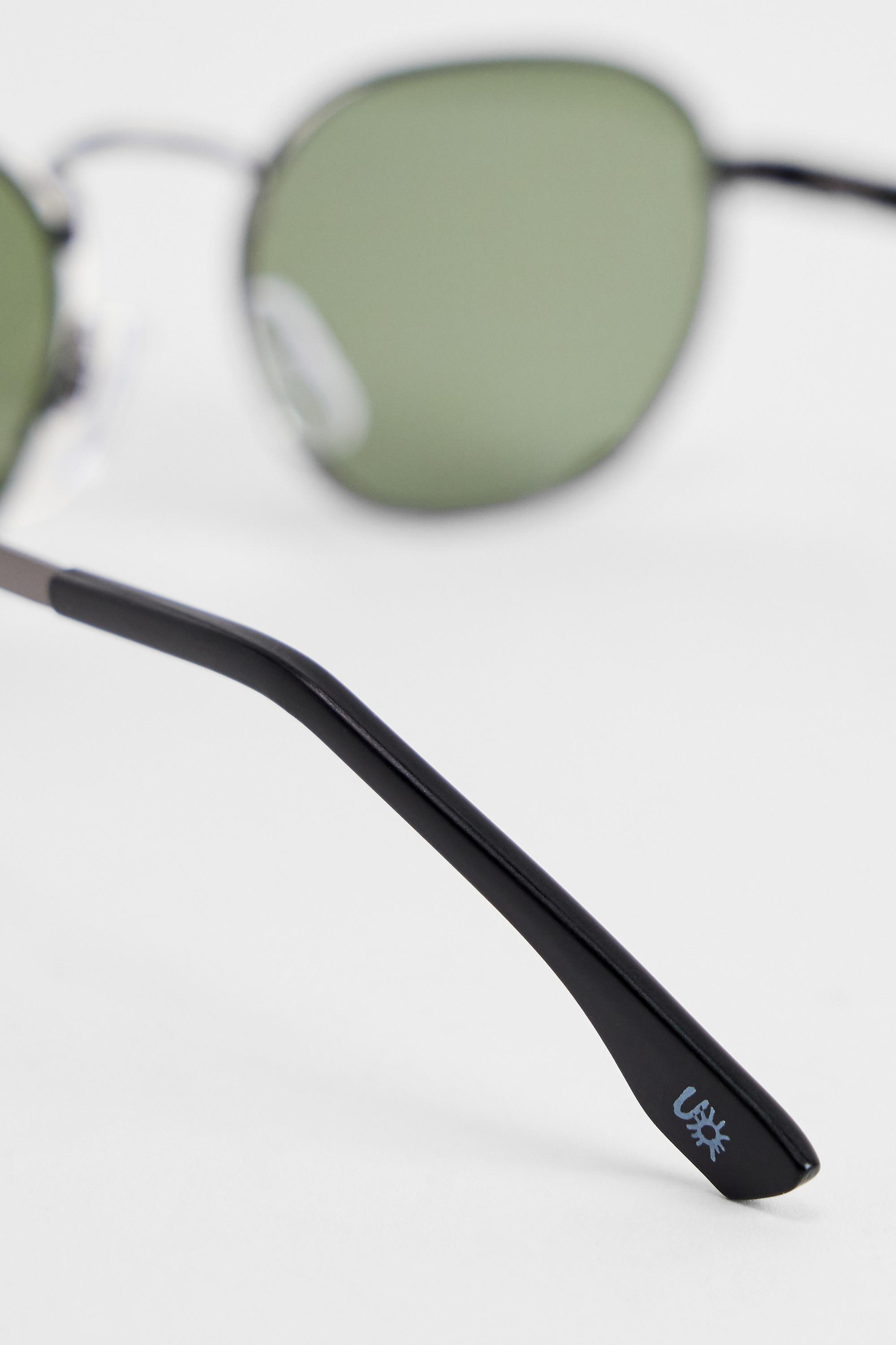 Brown Uo Porto Sunglasses, BLK, large image number 3