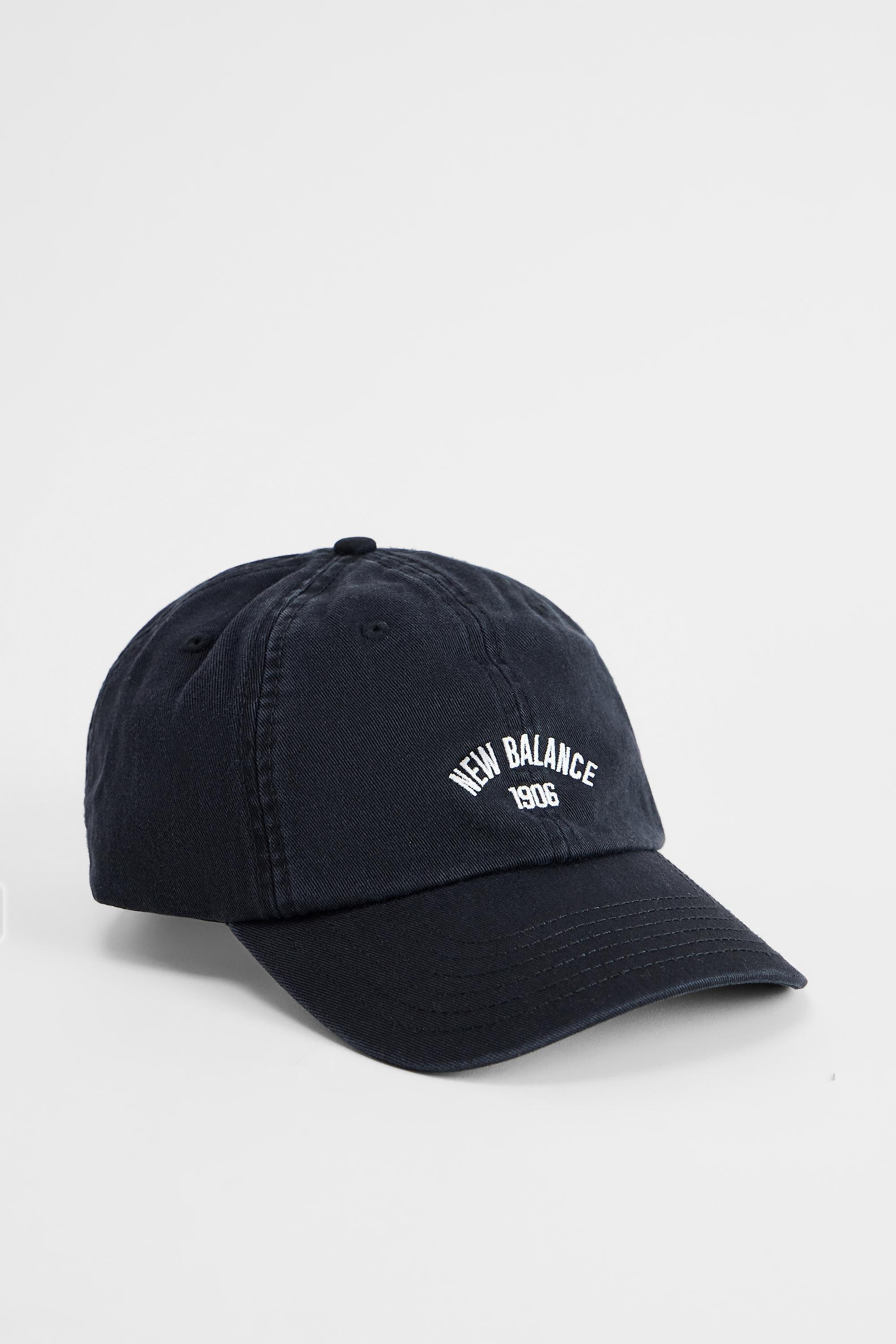 Black New Balance 1906 Cap, BLK, medium