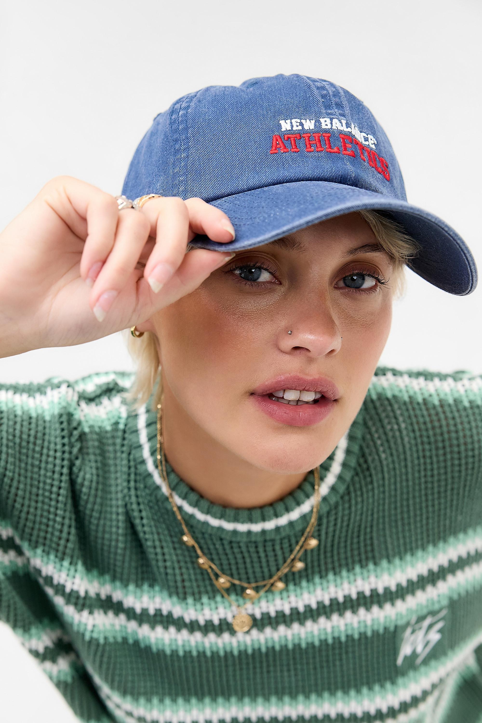 Navy New Balance Athletics Cap, NAVY, medium