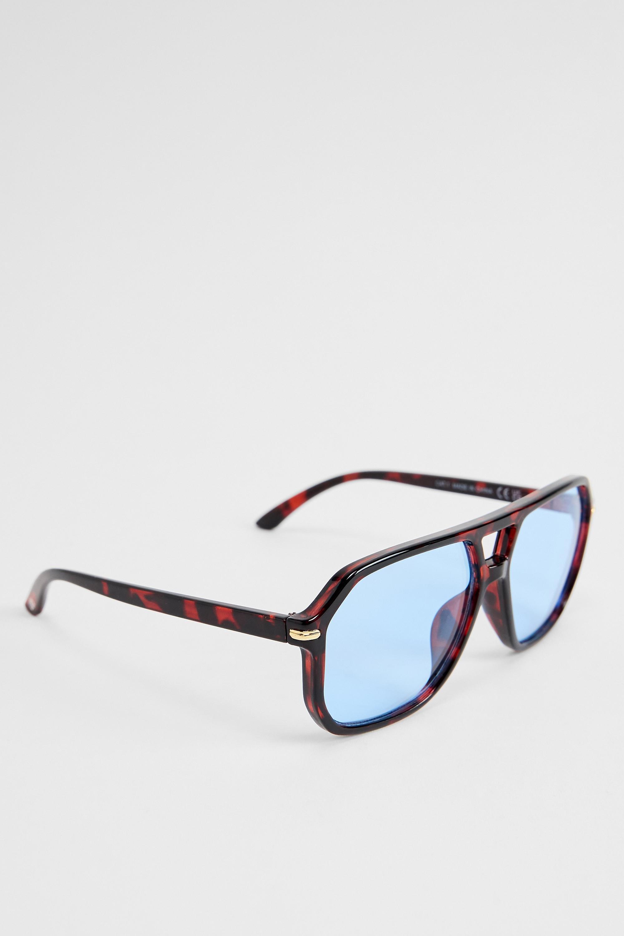 Brown Uo Monaco Tortoiseshell Sunglasses, BRN, large image number 3