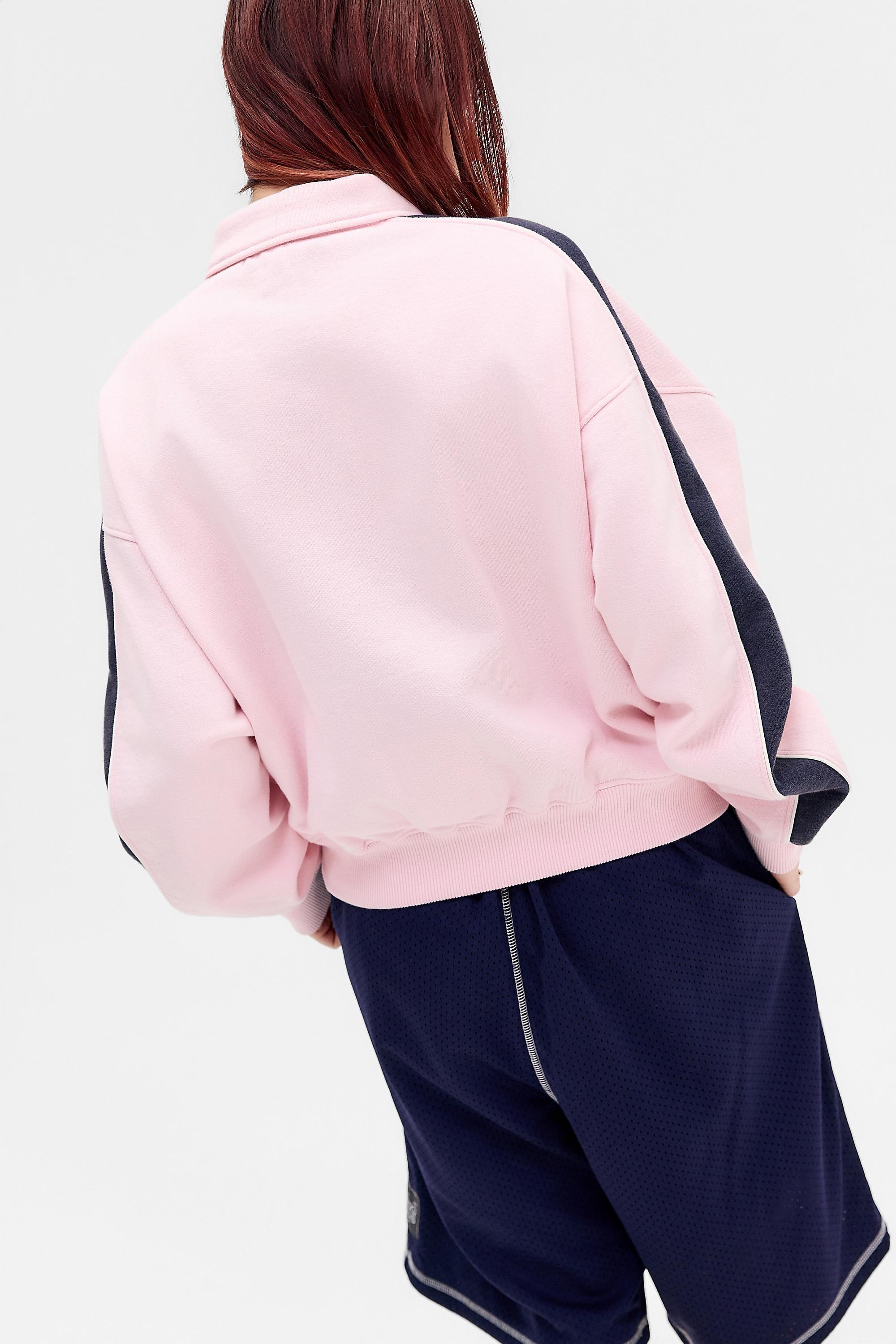 Pink iets frans... Pink Football Track Top, PINK, large image number 3